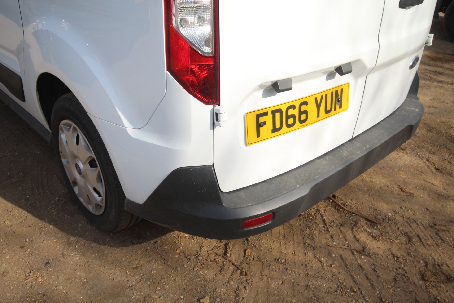 Ford Transit Connect 1.5L diesel crew cab van. Registration FD66 YUN. Date of first registration - Image 20 of 56