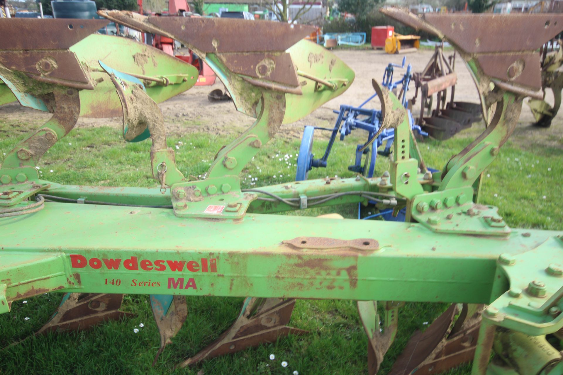 Dowdeswell 140 MA 5+1F reversible plough. With hydraulic press arm. Refurbished by Agri-Hire 2019. - Image 21 of 25