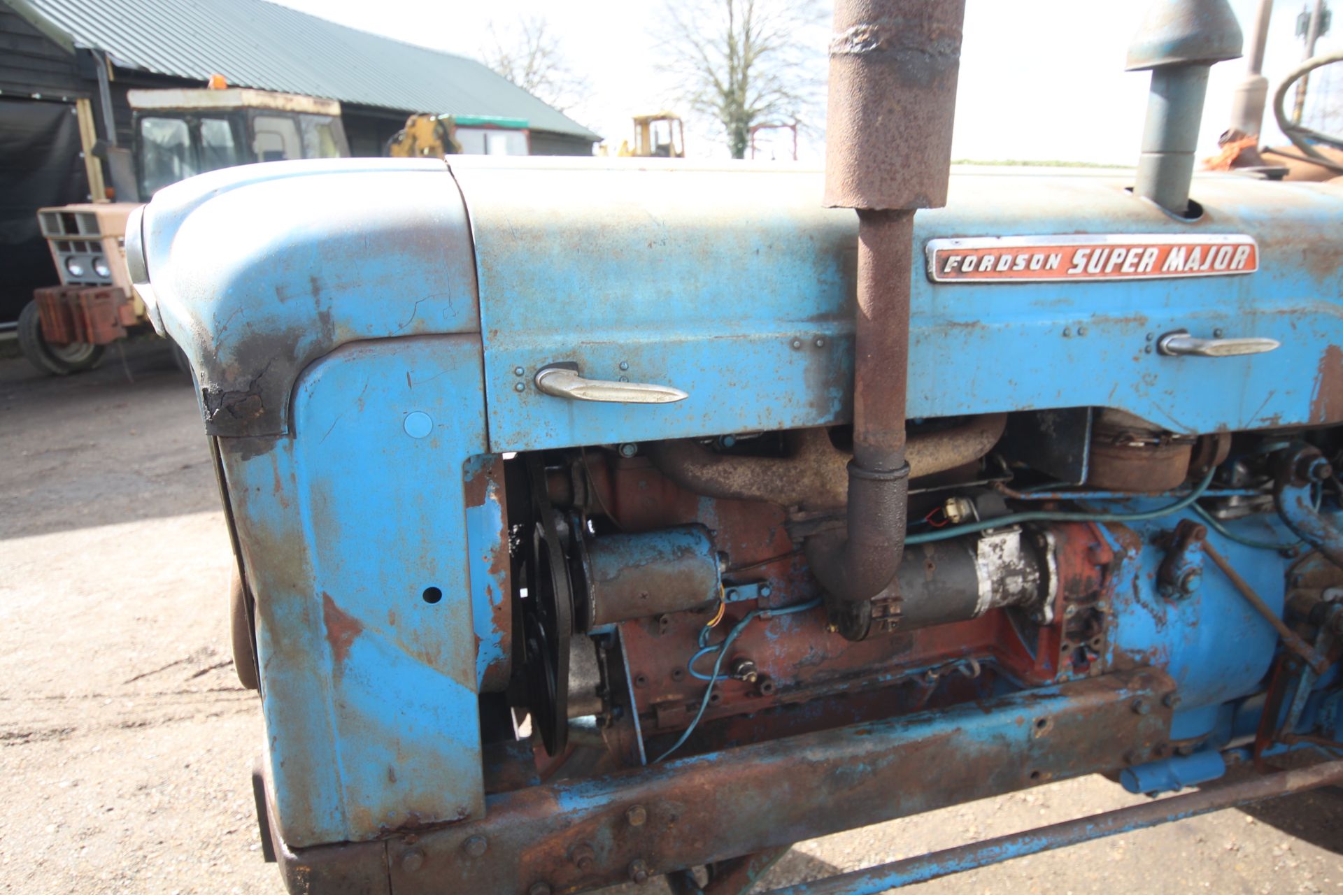 Fordson Super Major 2WD tractor. Key held. - Image 9 of 47