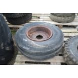 11.5-15 trailer wheel and tyre.