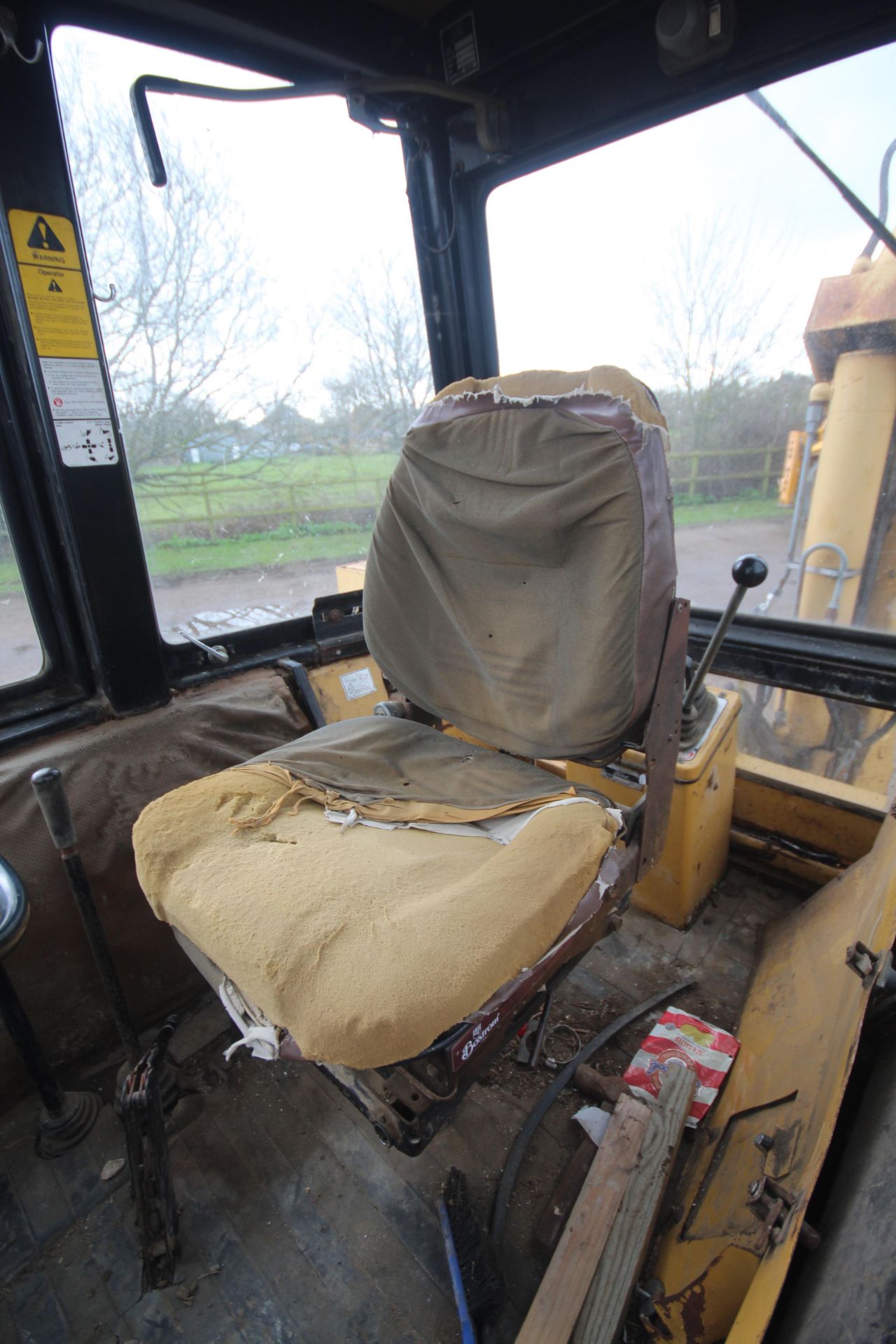 Ford 655 4WD backhoe loader. Registration F829 MVX. Date of first registration 03/10/1988. Showing - Bild 75 aus 87