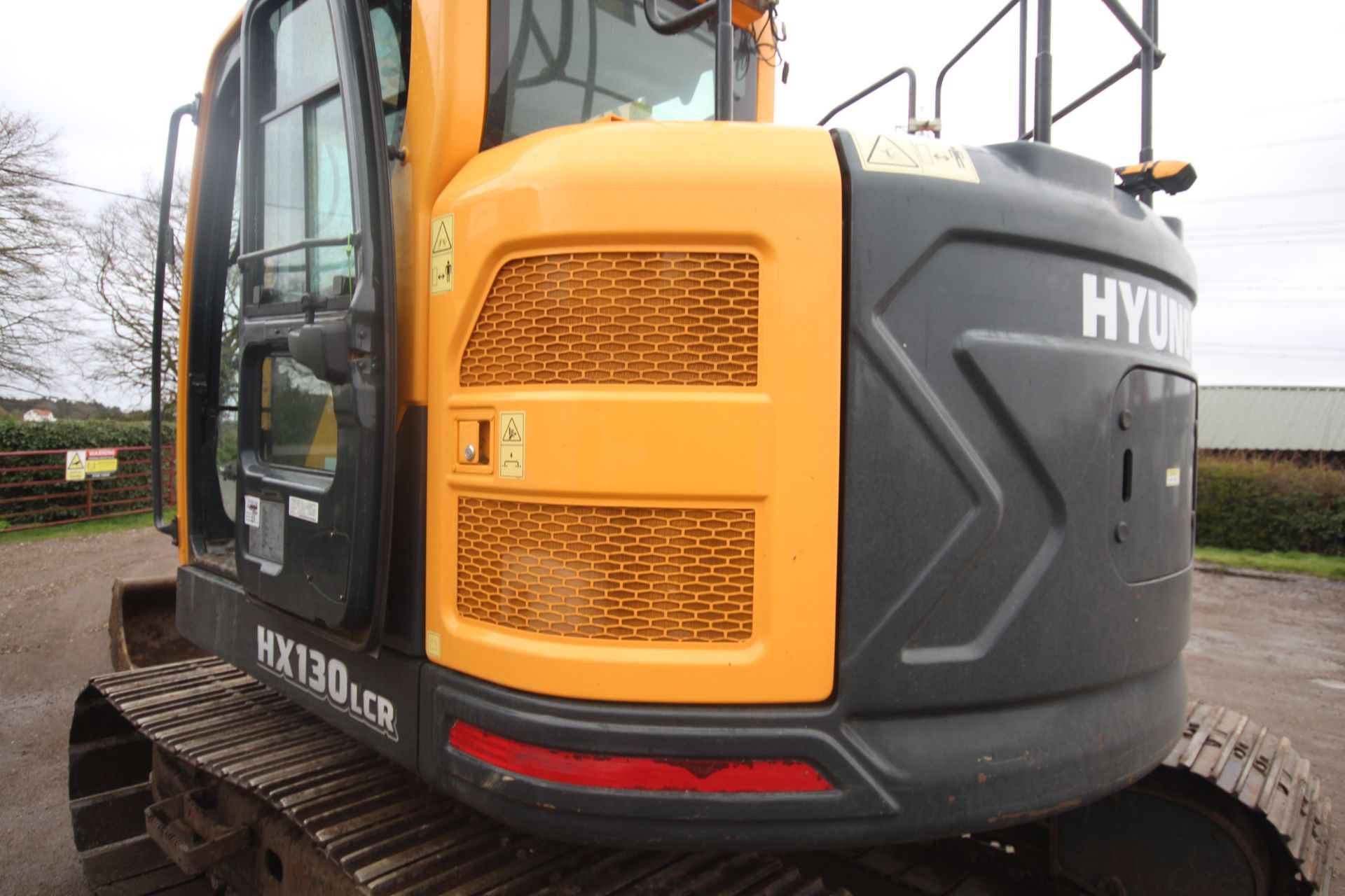 **CATALOGUE CHNAGE** Hyundai HX130 LCR 13T steel track excavator. 2018. c. 5,150 hours. Serial - Image 21 of 77