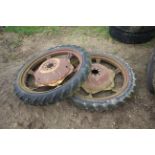 Massey Ferguson 6.00x36 rowcrop wheels and tyres. V