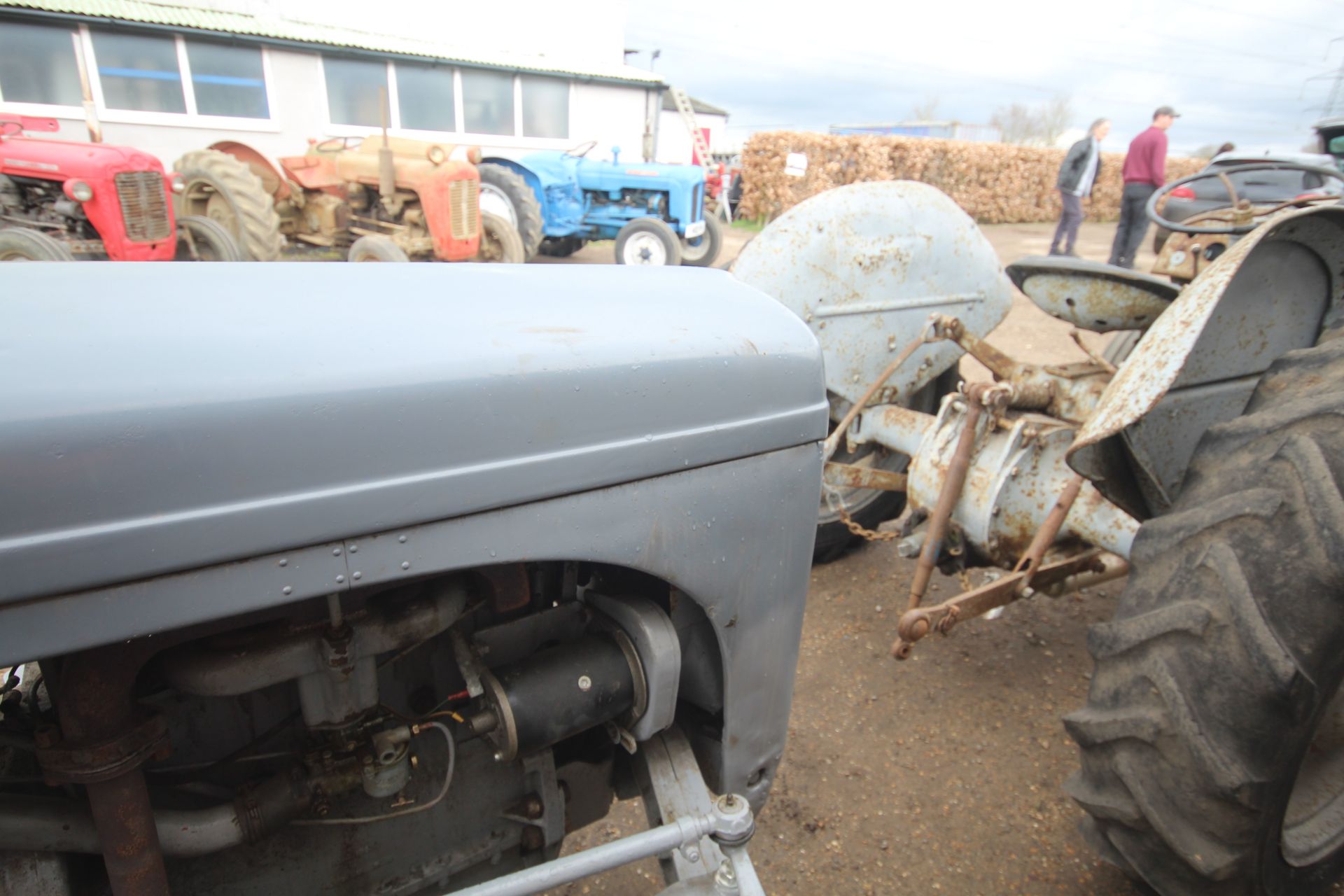 Ferguson TEA 20 Petrol 2WD tractor. Registration 771 XUN. 1948. Serial number 57289. 11.2-28 rear - Image 34 of 44