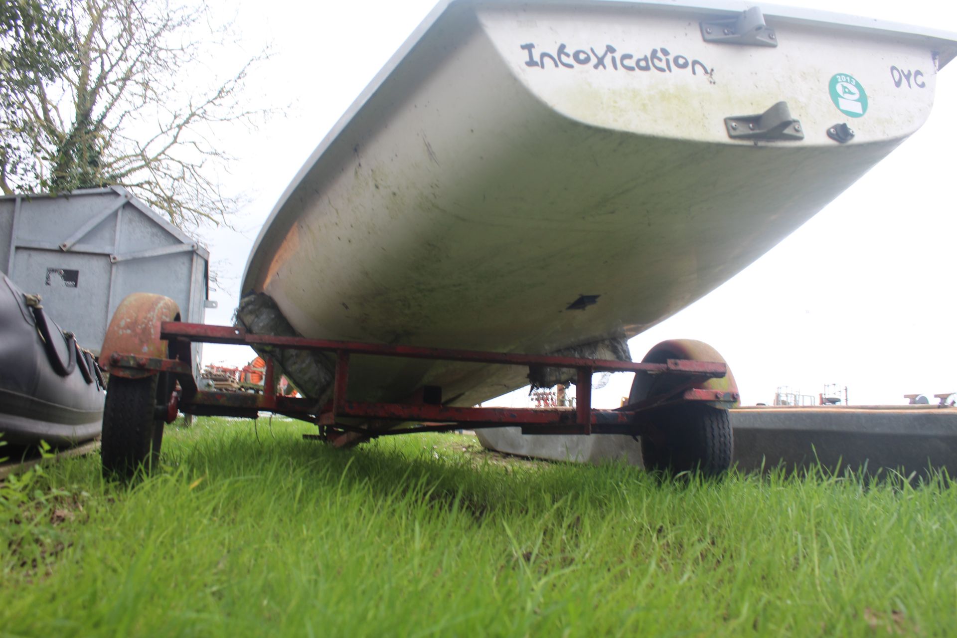 Small sailing boat. With trailer. V - Image 14 of 15