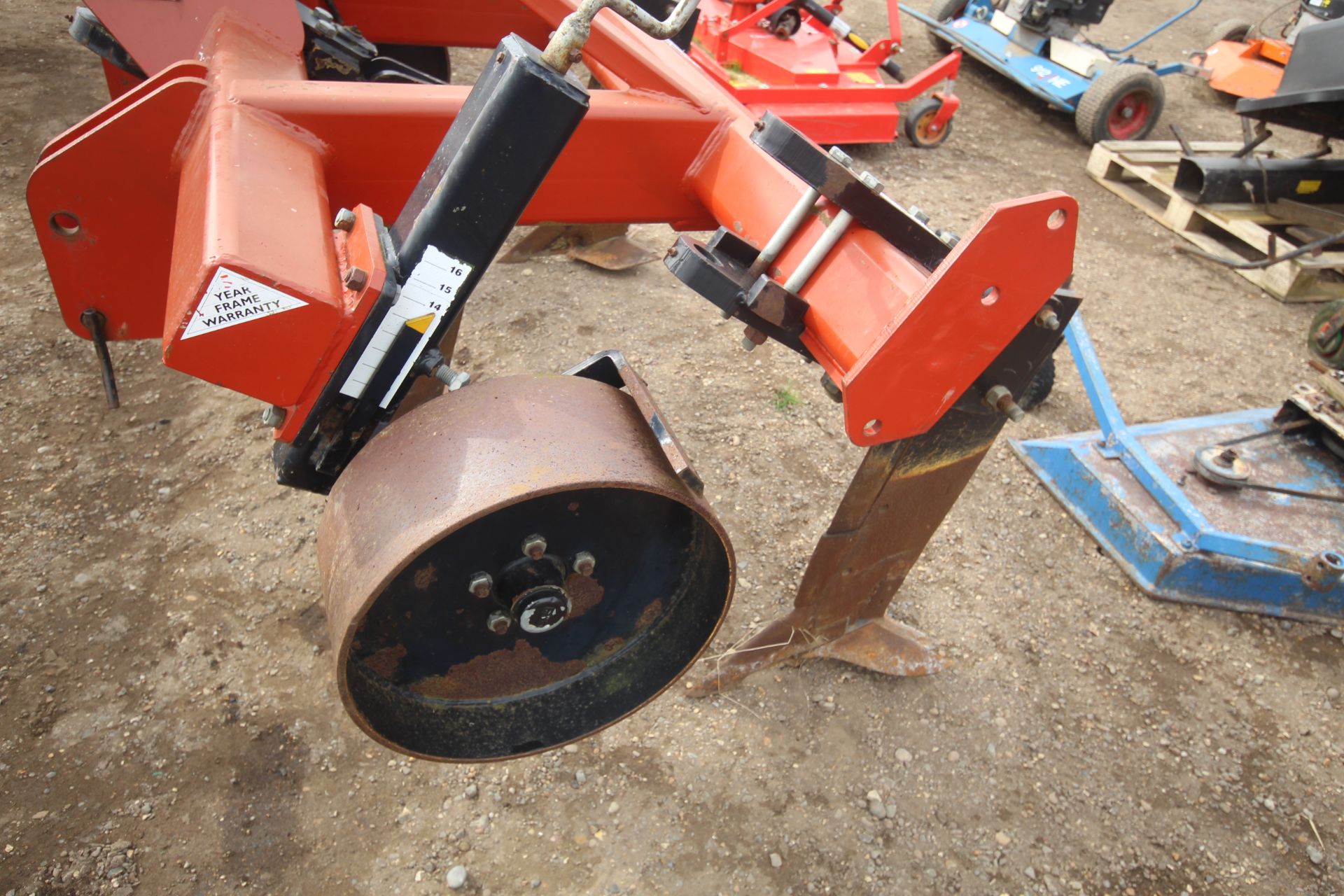 Spaldings 90/150 Flatlift three leg subsoiler. From a local deceased estate. Manual held. - Image 14 of 17