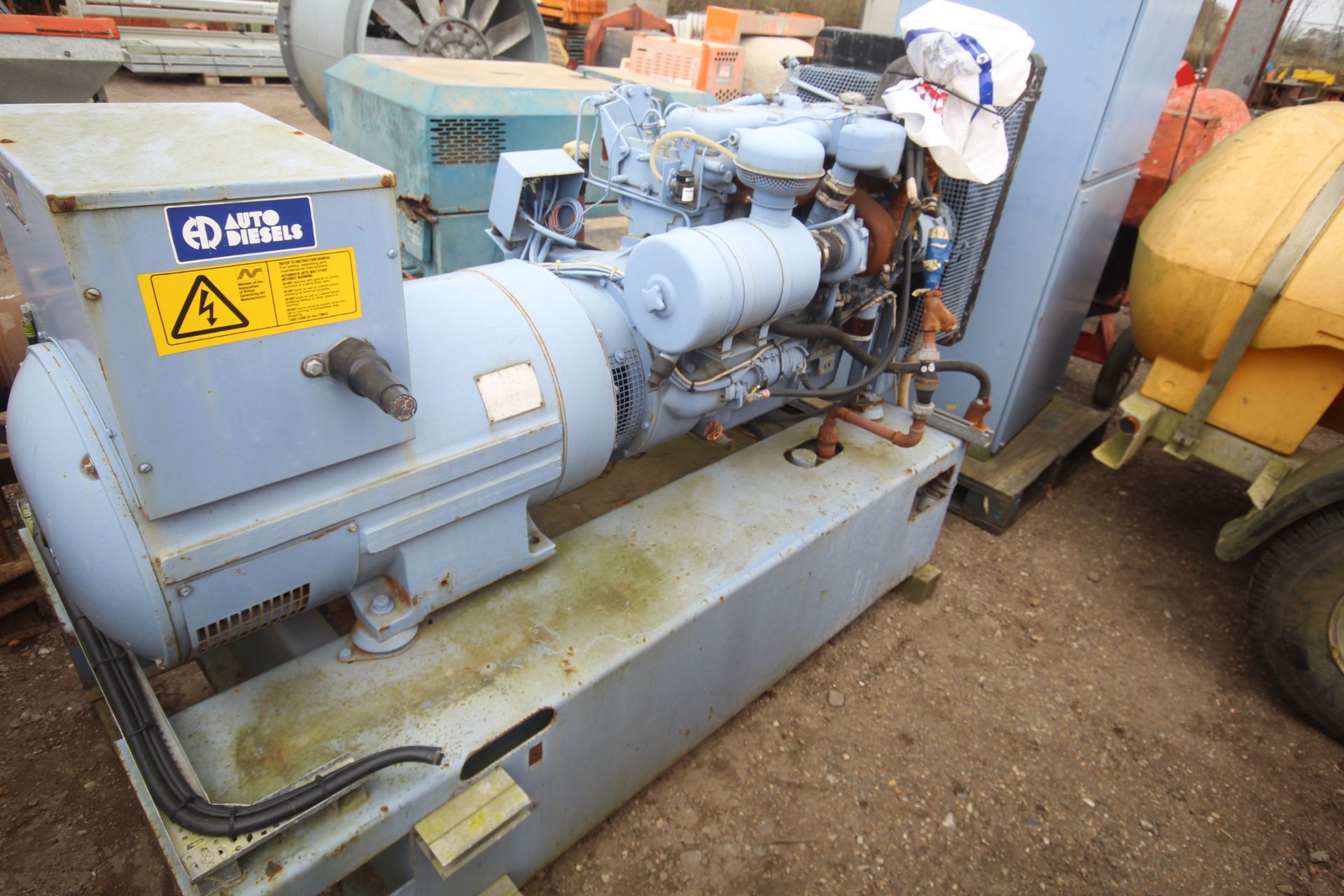 100 KVA turbo diesel generator. With self-start control panel. - Image 19 of 20