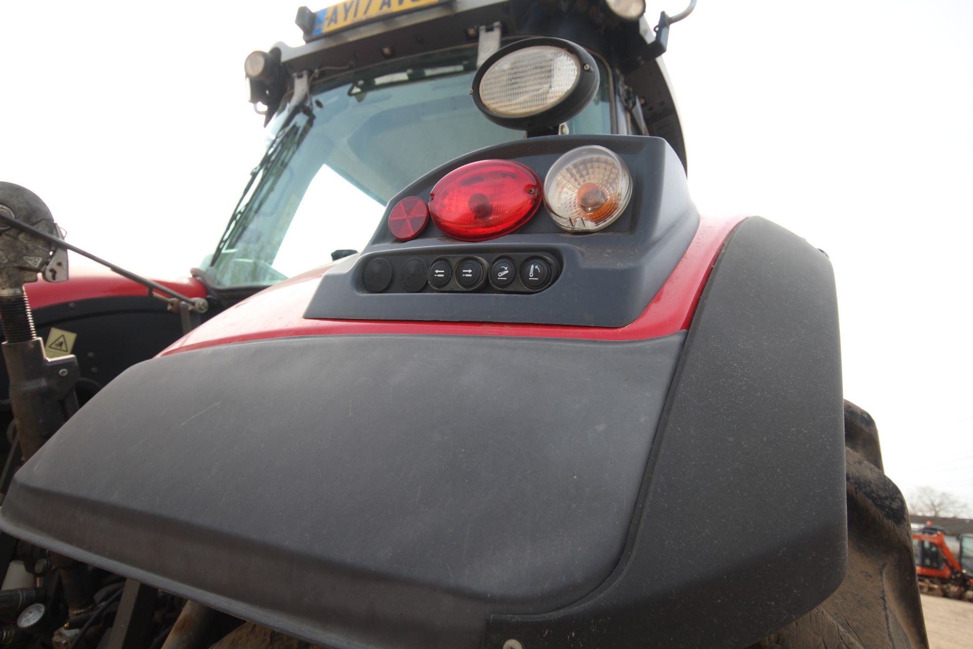 Massey Ferguson 8737 4WD tractor. Registration AY17 AVG. Date of first registration 14/03/2017. 4, - Image 27 of 104