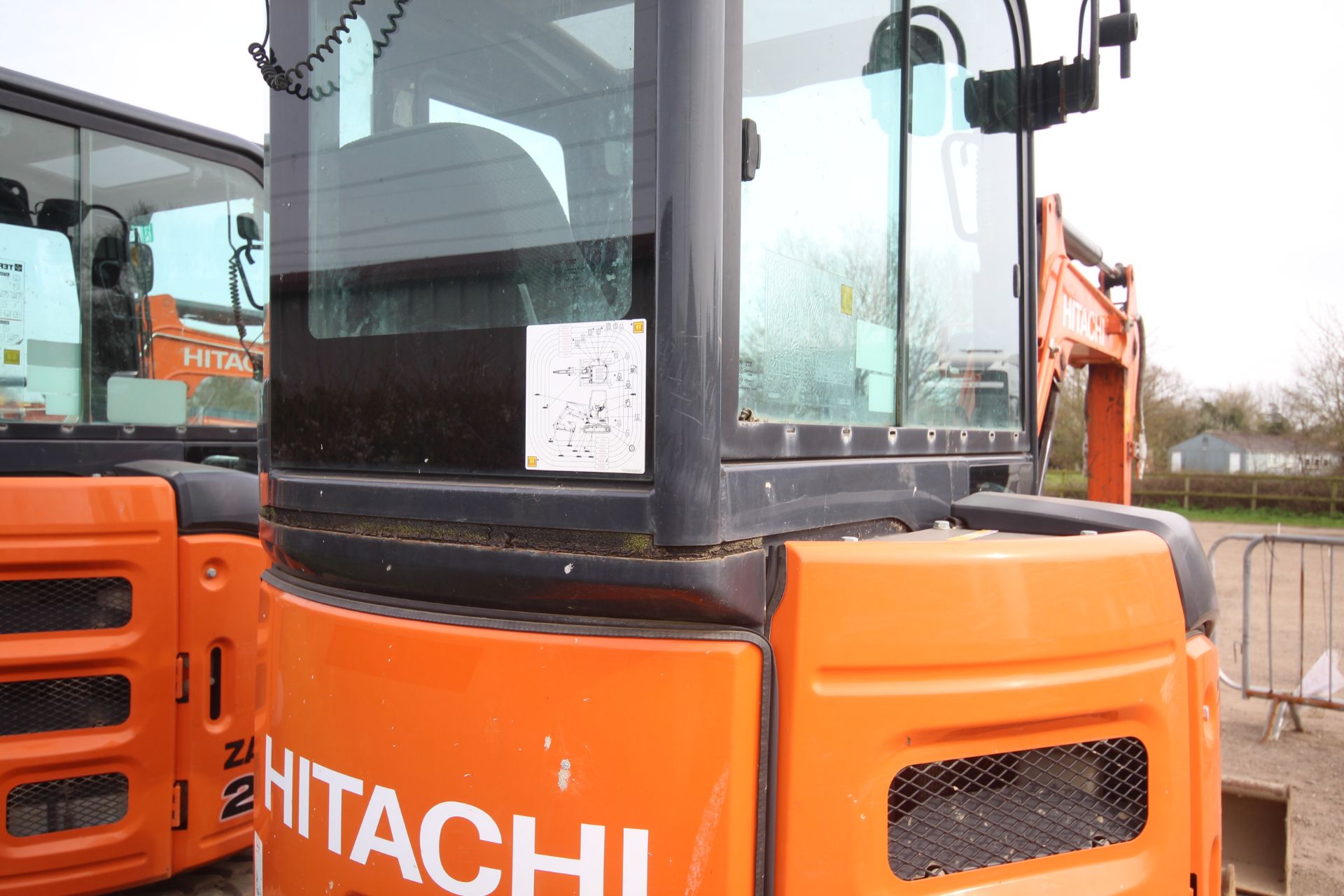 Hitachi Z-Axis 26U-5a 2.6T rubber track excavator. 2018. 2,061 hours. Serial number HCM - Image 22 of 61