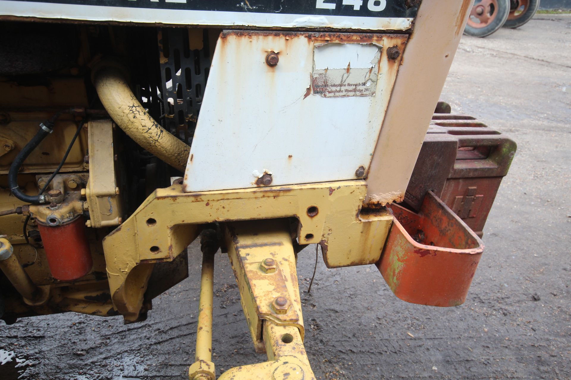 International 248 2WD tractor. Registration SPV 499W. Date of first registration 01/06/1981. Showing - Image 50 of 73