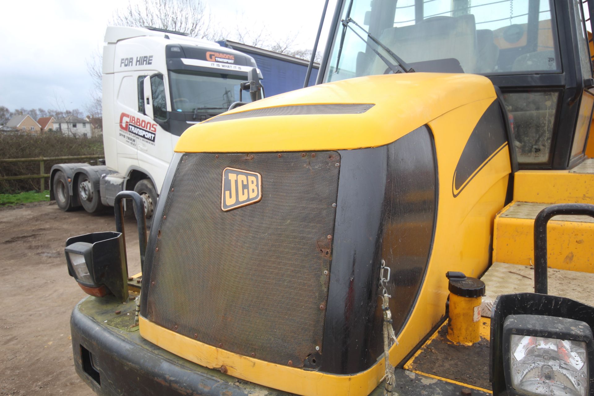 JCB 714 14T 4WD dumper. 2006. 6,088 hours. Serial number SLP714AT6EO830370. Owned from new. Key - Bild 7 aus 108