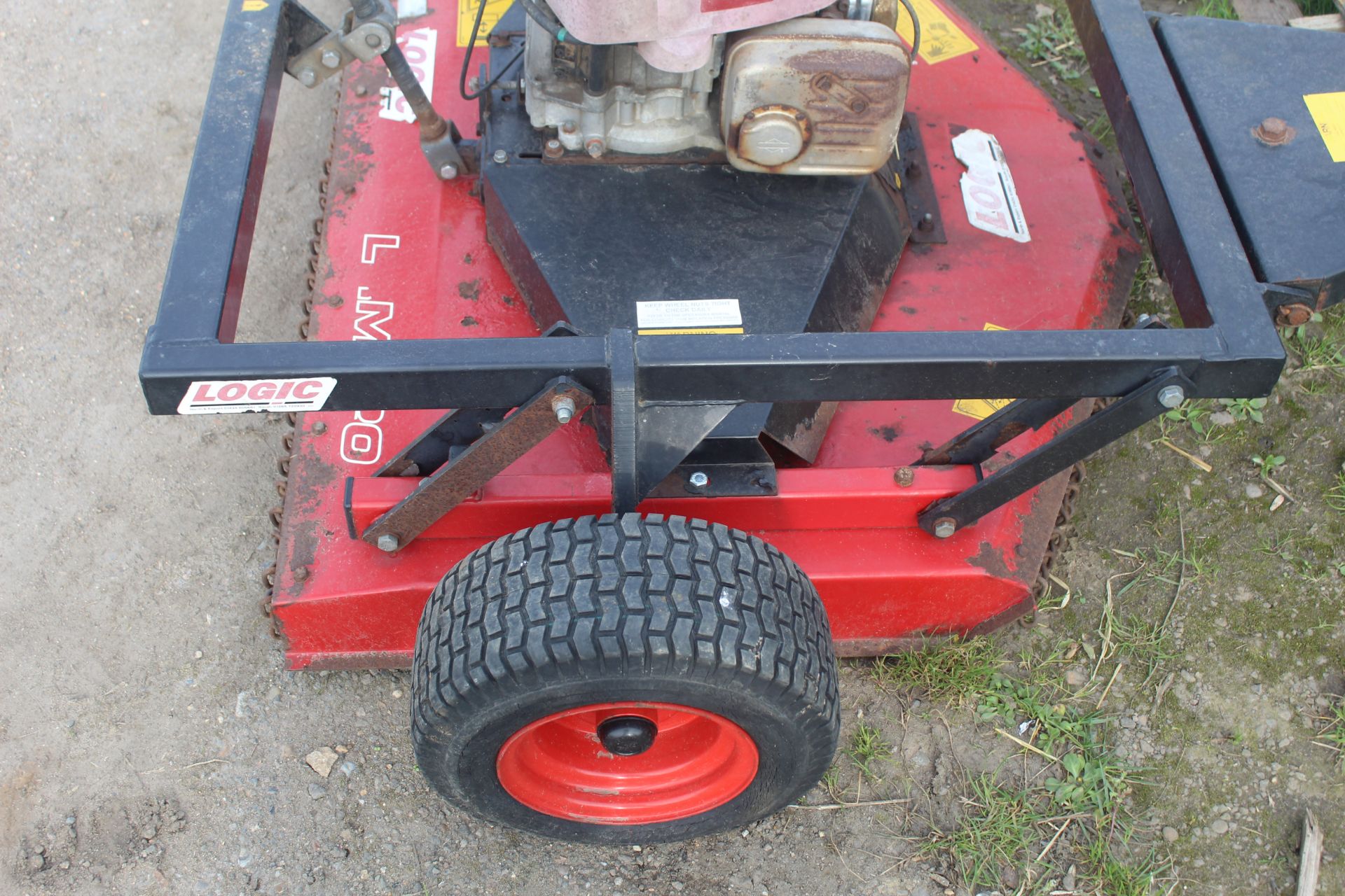 Logic LRM120 trailed mower for quad bike. - Image 10 of 12