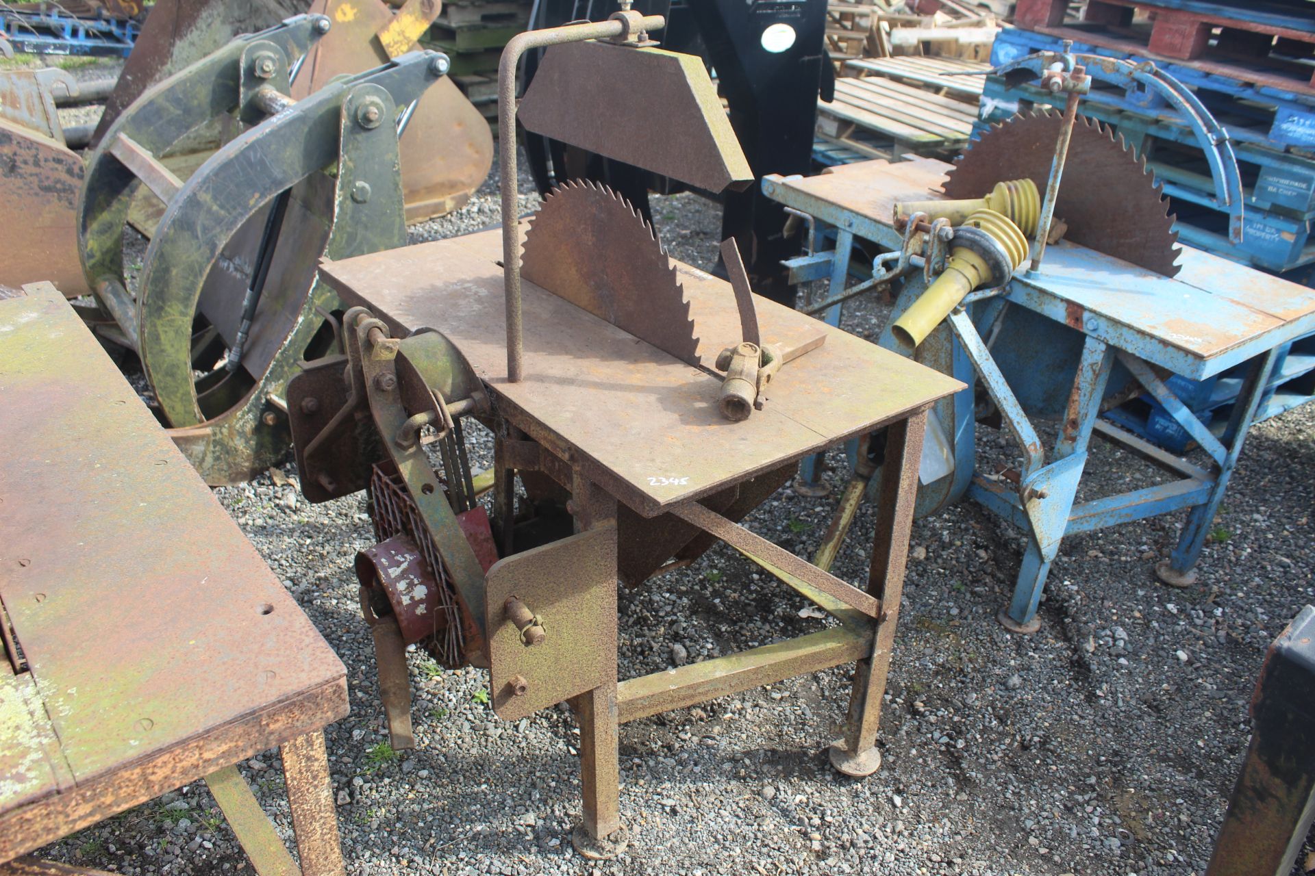 Dening of Chard PTO saw bench.