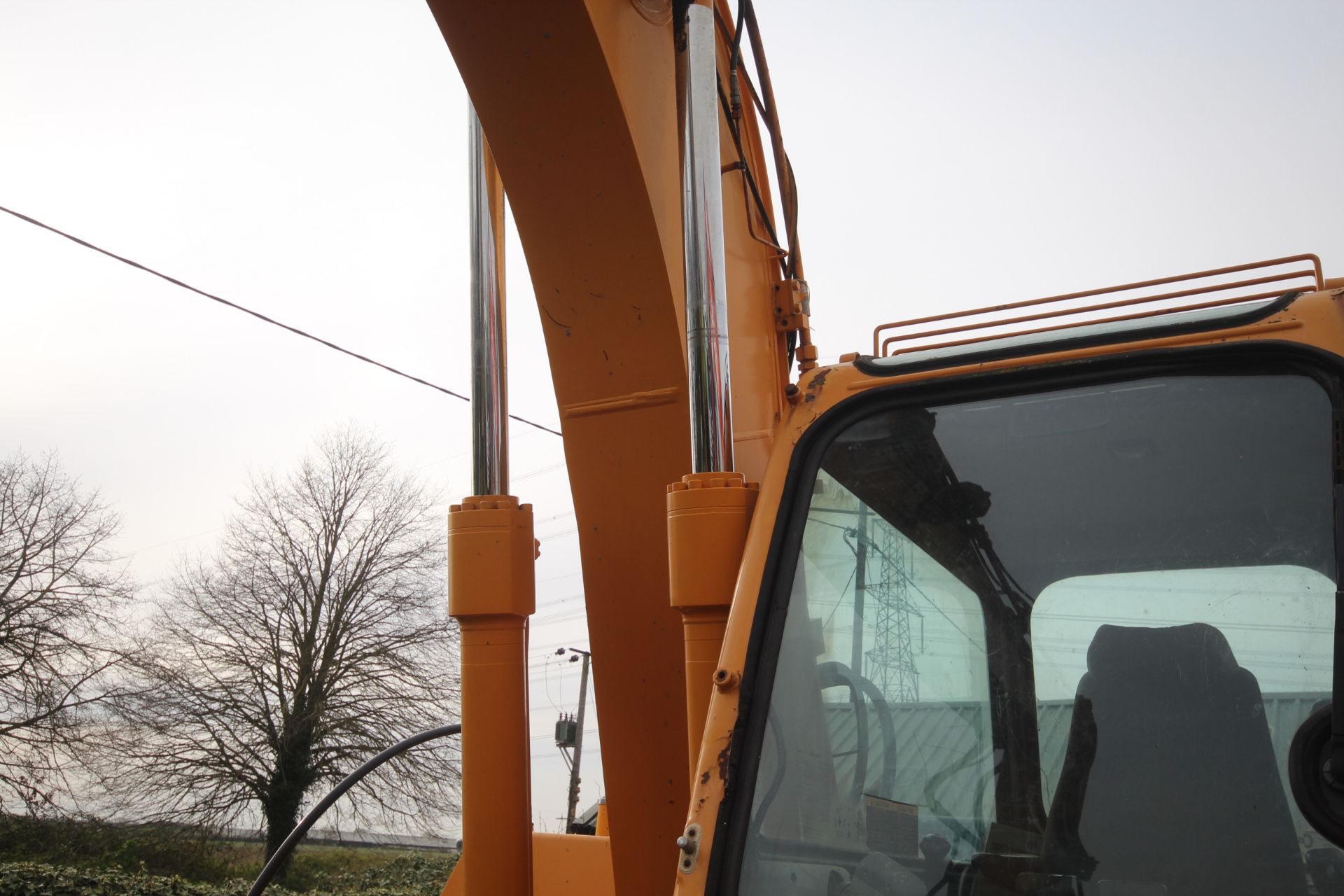 Hyundai Rolex 130 14T LCD-3 steel track excavator. Showing 4,963 hours. 20xx. With two buckets, twin - Image 32 of 70