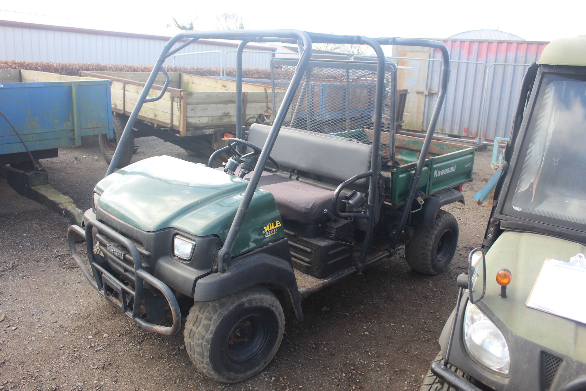 Kawasaki 2010 Mule. 2007. 2,408 hours. Key held. V