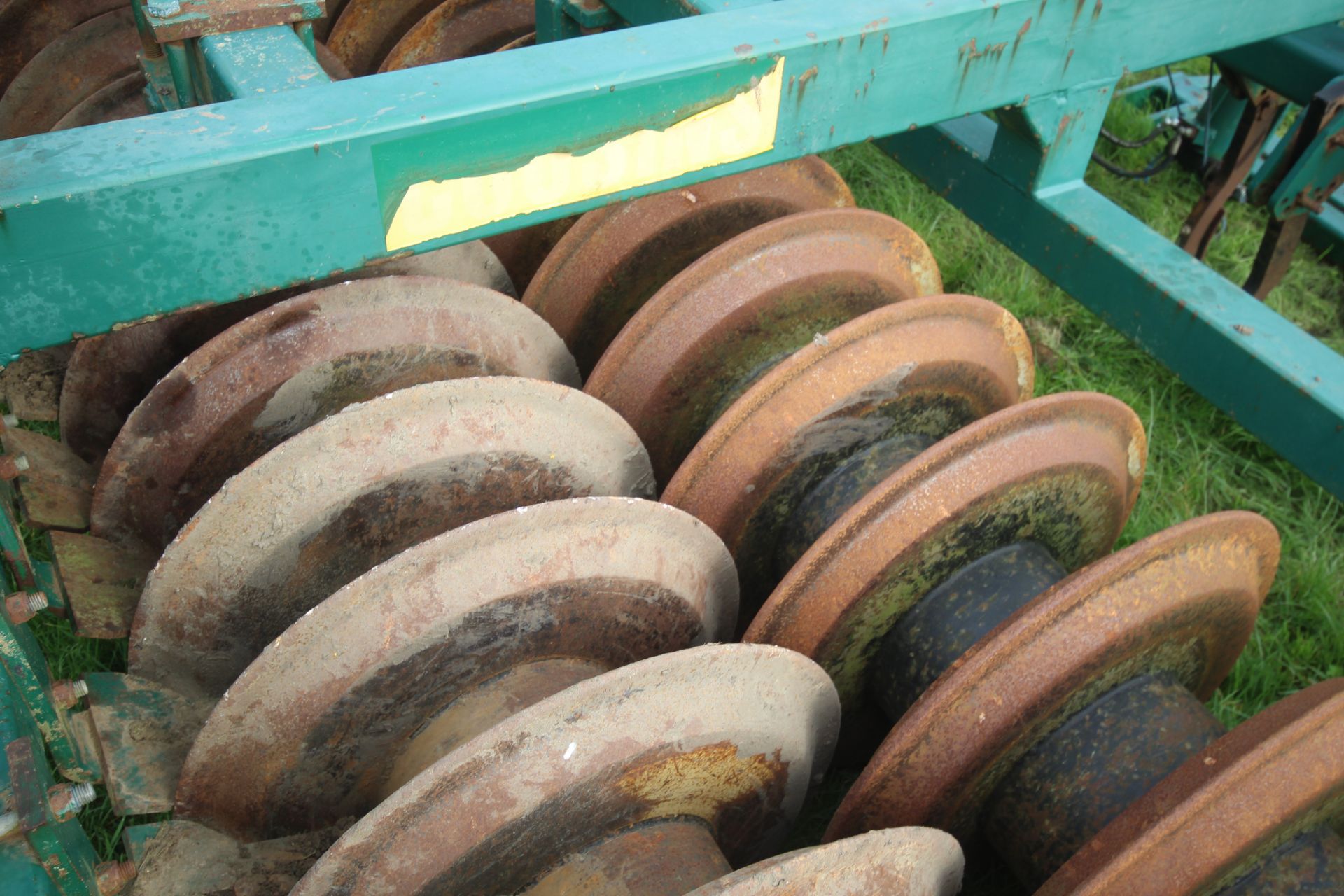 Cousins Type 28 3.4m trailed double press. With DD style rings and leading tines. From a local - Image 26 of 31