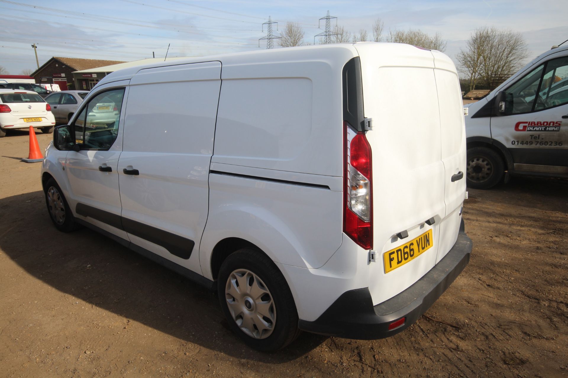 Ford Transit Connect 1.5L diesel crew cab van. Registration FD66 YUN. Date of first registration - Image 3 of 56