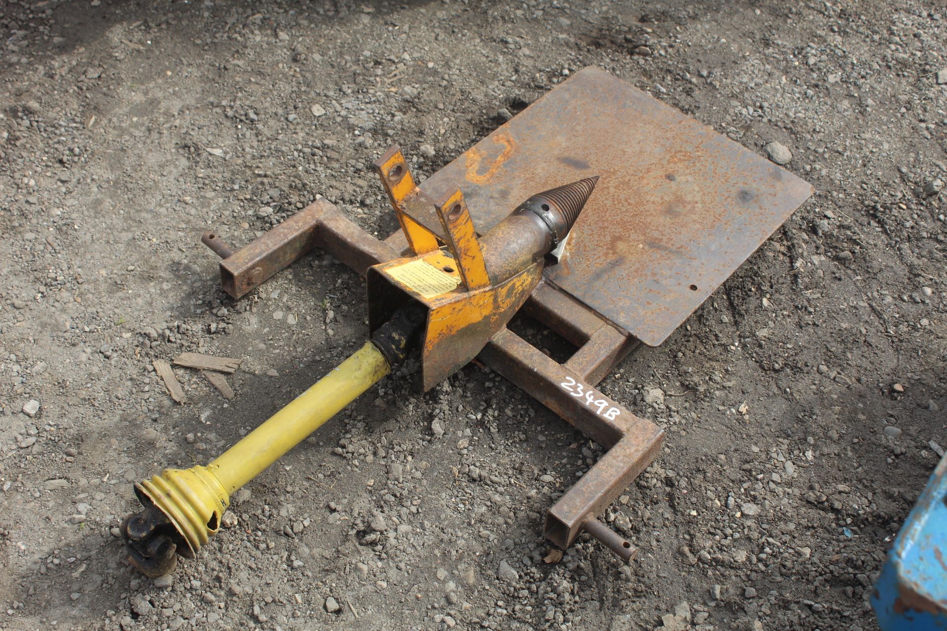 Hy-Crack PTO driven log splitter. V