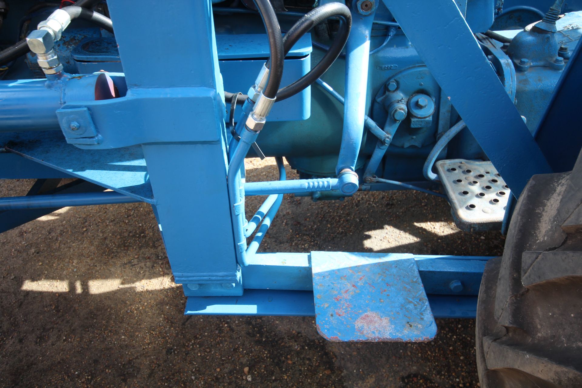 Fordson Power Major 2WD tractor. Registration 708 GUR (no paperwork). 12.4-36 rear wheels and - Image 17 of 54