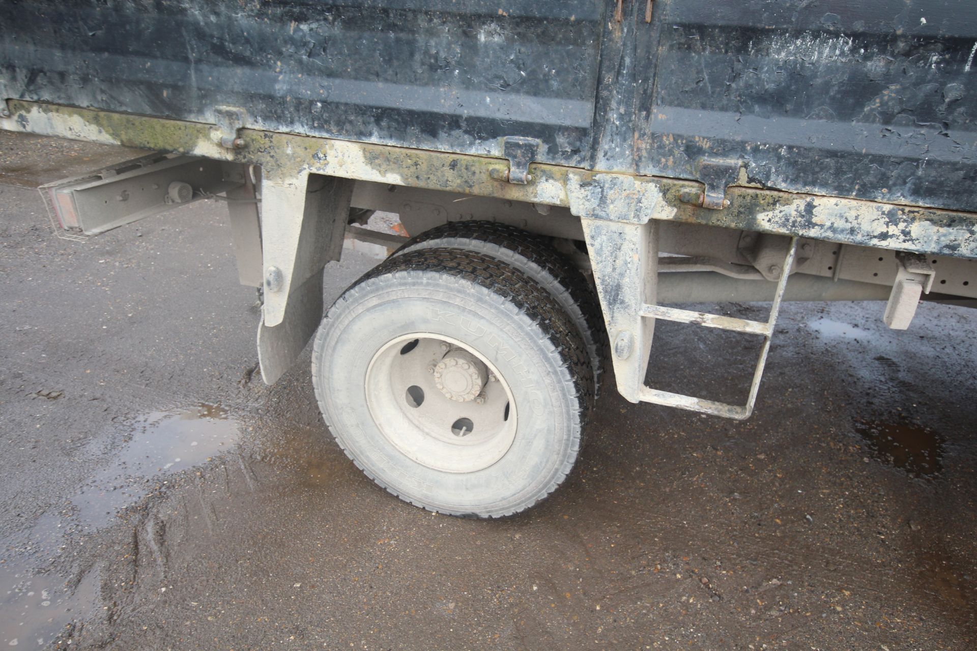 Leyland DAF FL45-150 7.5T manual 4x2 drop side tipper. Registration DX11 GHZ. Date of first - Image 16 of 53