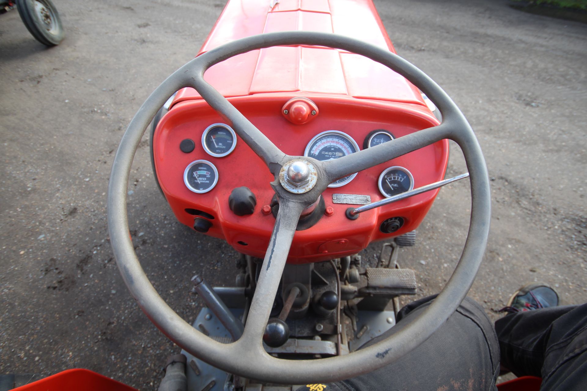 Massey Ferguson 135 2WD tractor. Registration SVN 746H. Date of first registration 25/03/1970. 12. - Image 39 of 46