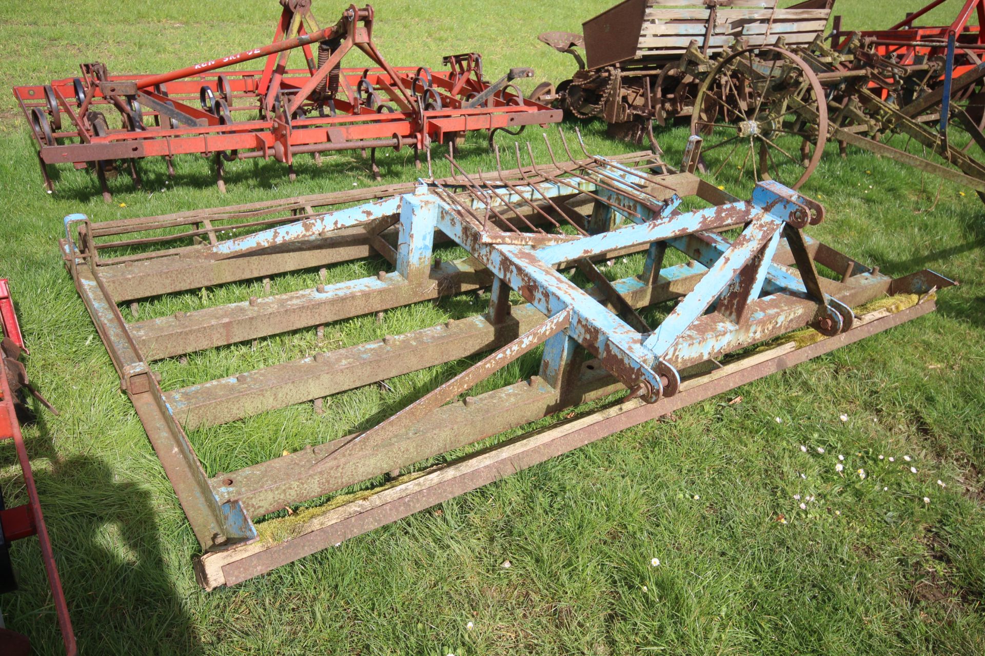 A W Smith & Sons Dutch harrow. For sale due to retirement. V