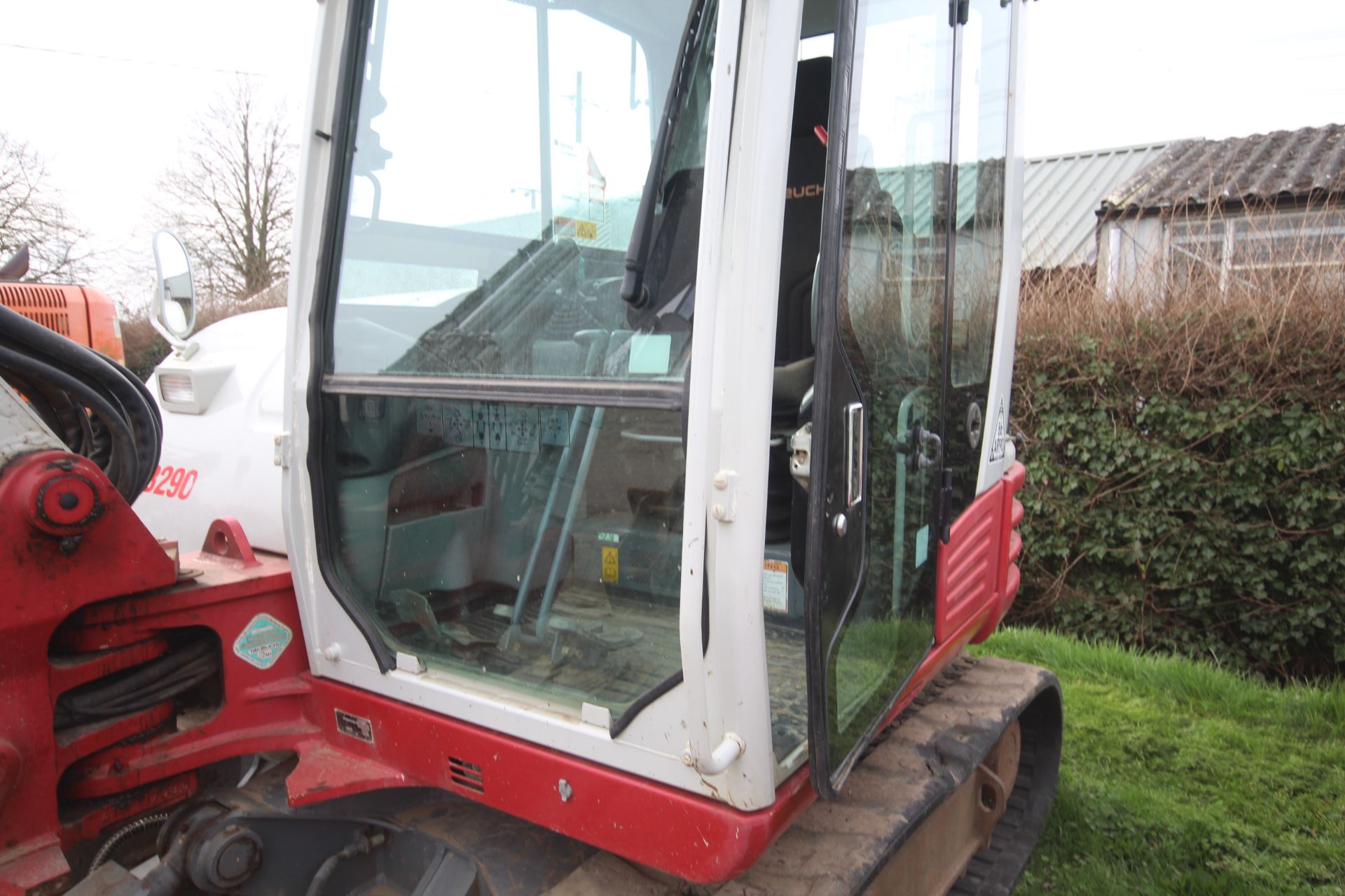 Takeuchi TB290 9T rubber track excavator. 2018. 5,096 hours. Serial number 190200950. With 4x - Image 31 of 68