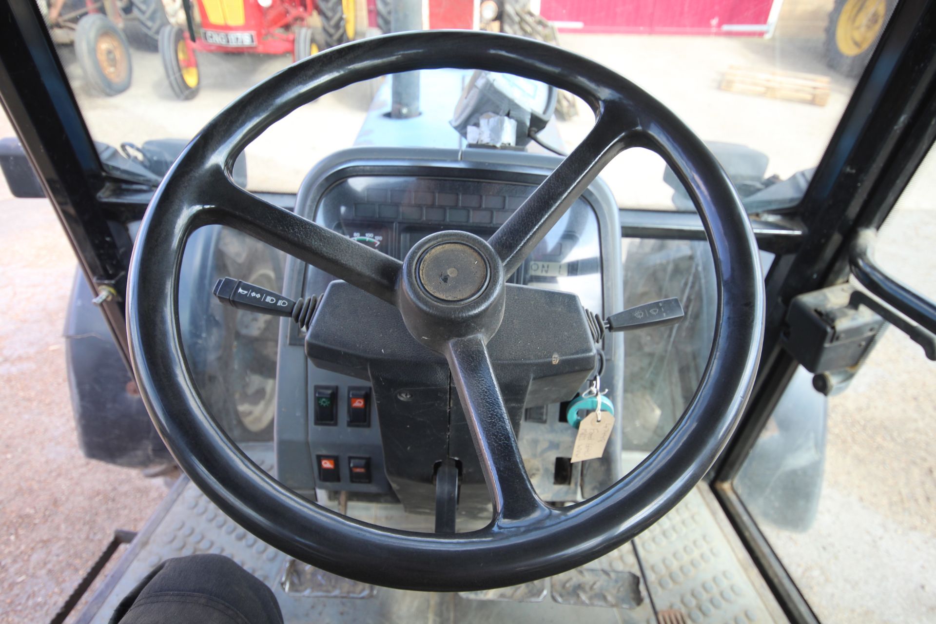 Ford 6640 Powerstar SLE 4WD tractor. Registration M622 WVW. Date of first registration 09/01/1995. - Image 49 of 67