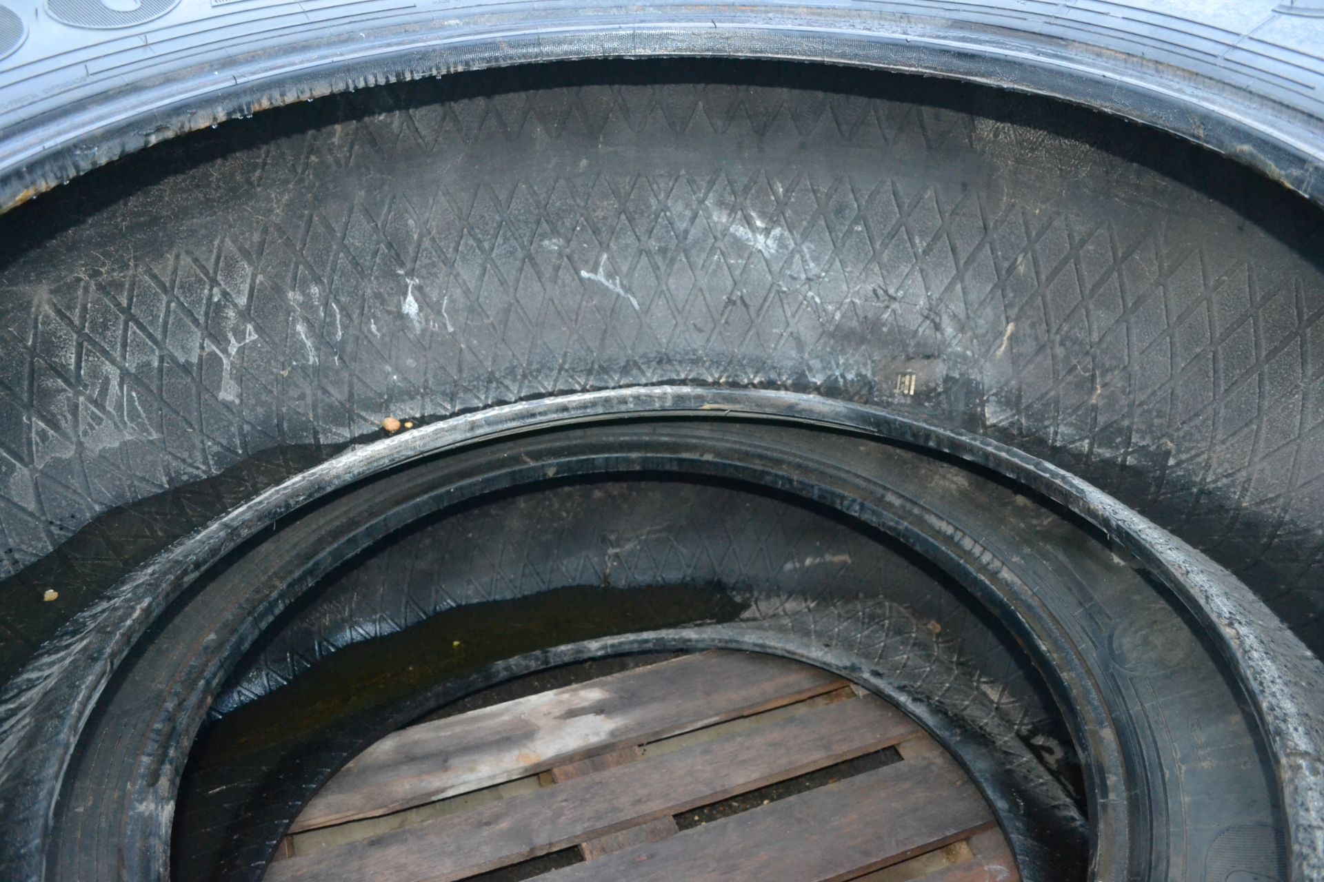 Pair of Good Year 650/65R38 tyres. V - Image 4 of 5