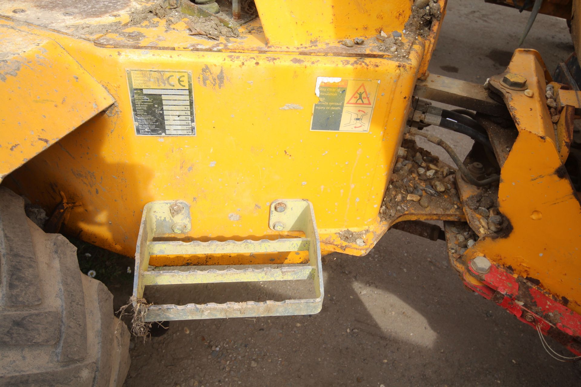 Thwaites 3T 4WD swivel tip dumper. 2014. 996 hours. Serial number SLCM573Z1409C9704. 11.5/80-15.3 - Image 11 of 34