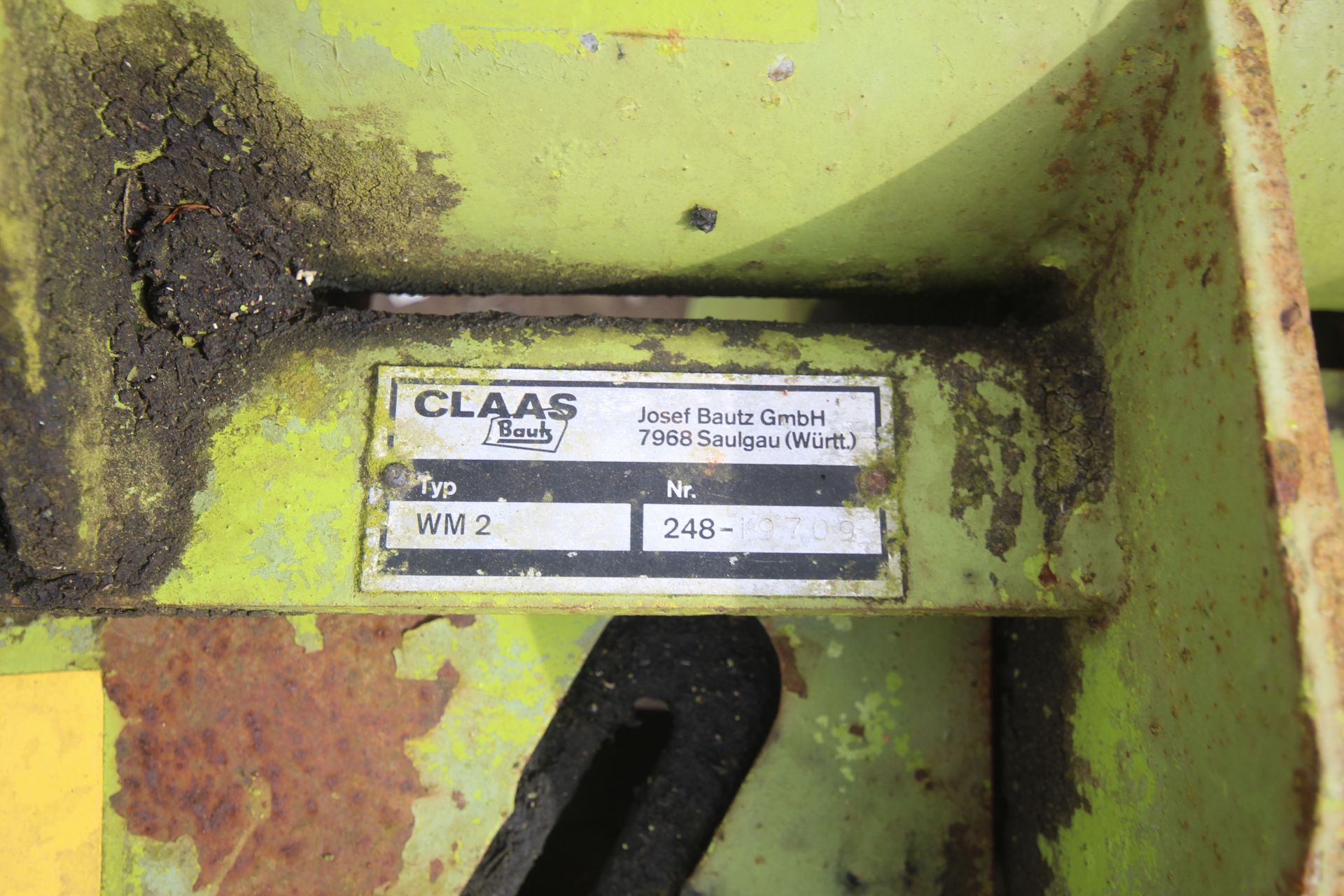 Claas drum mower. - Image 5 of 13