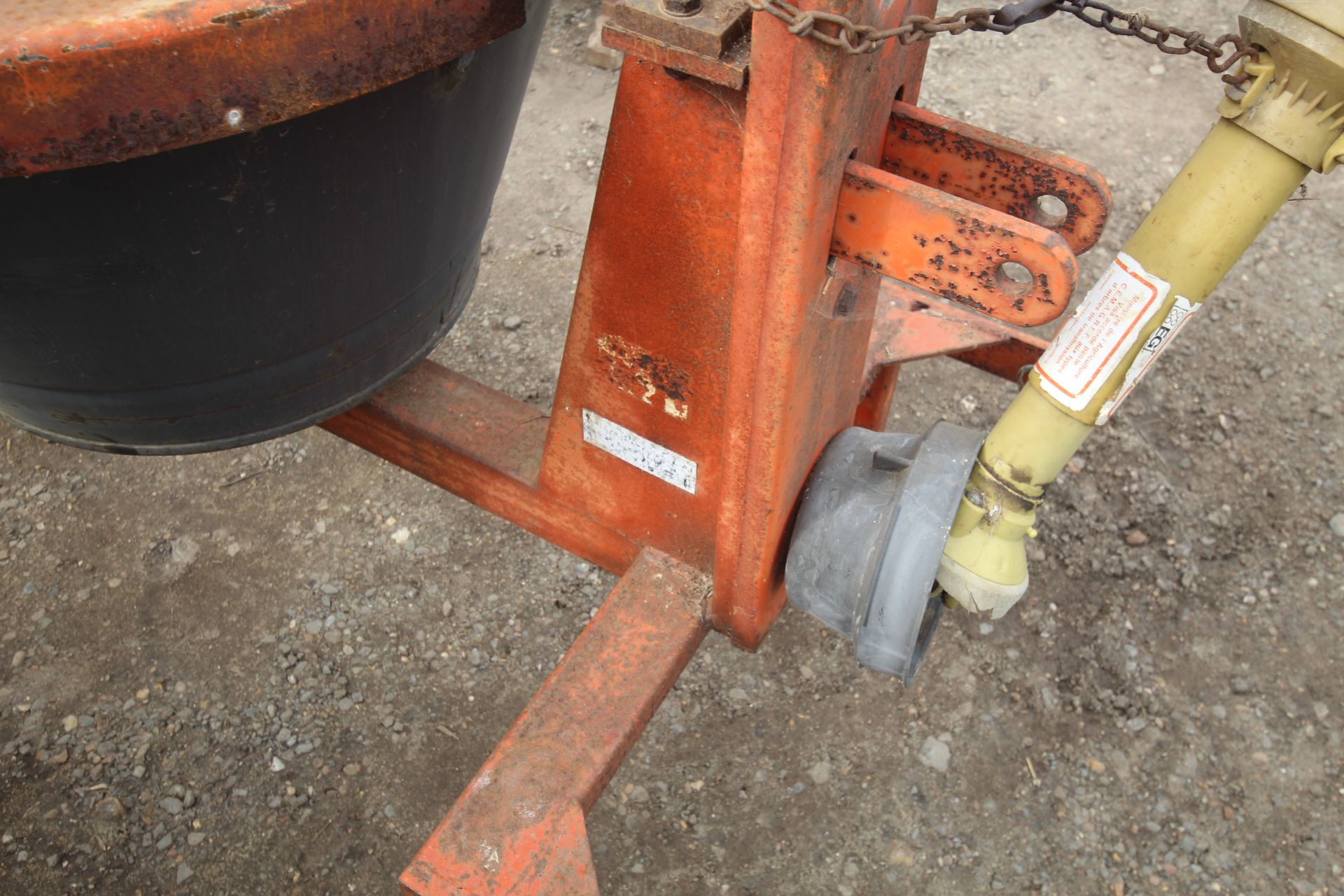 Lawrence Edwards PTO cement mixer. - Bild 3 aus 12