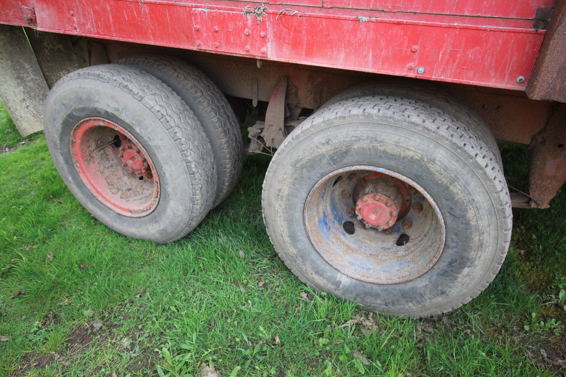 15T twin axle lorry conversion tipping trailer. V - Image 15 of 28