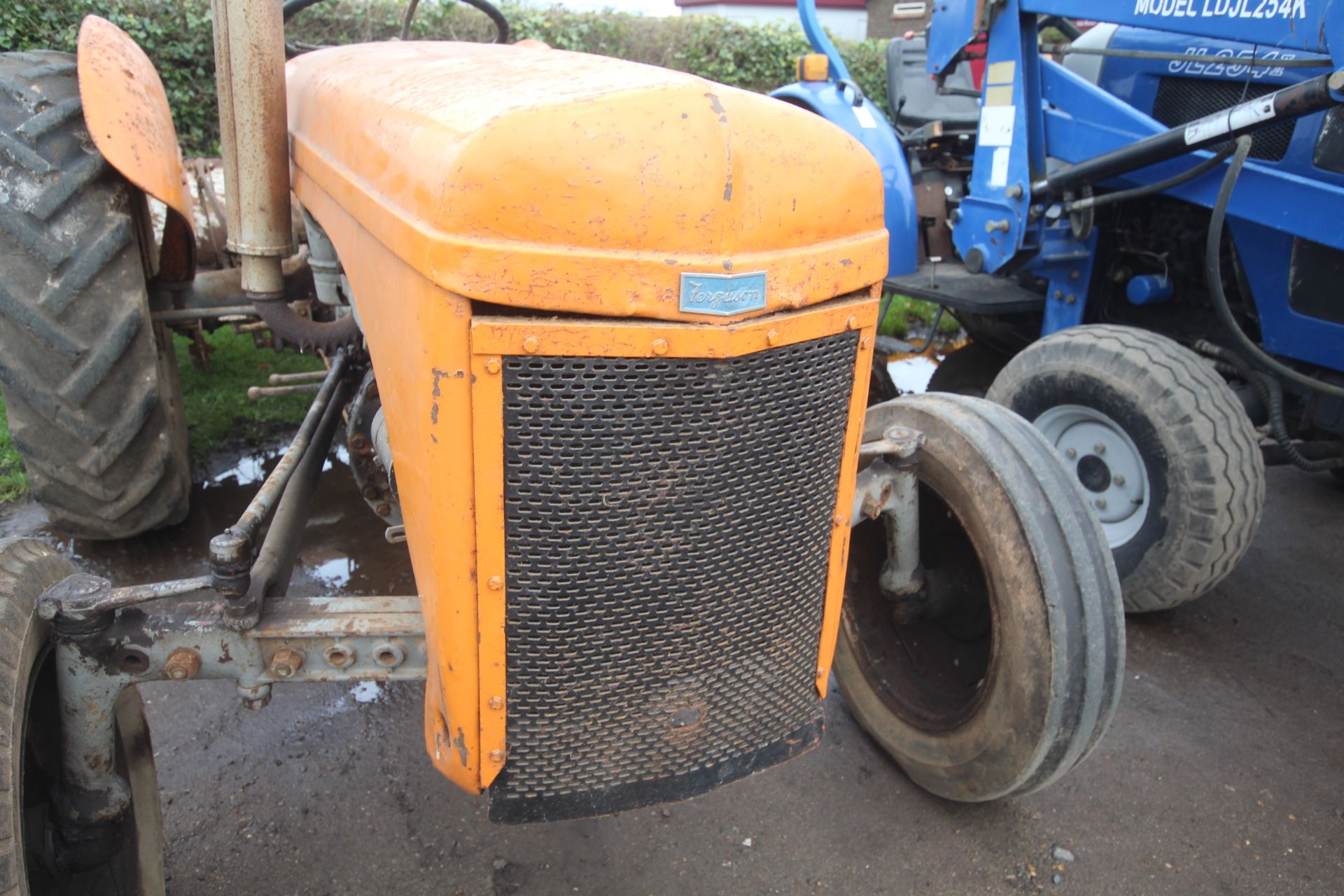 Ferguson TEA 20 Petrol/ TVO 2WD tractor. Registration MVF 85 (buff log book). 1951. Fitted with - Image 5 of 26