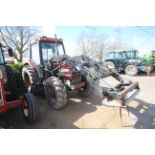 Case International 785XL 4WD tractor. Registration E449 TEC. Date of first registration 07/12/