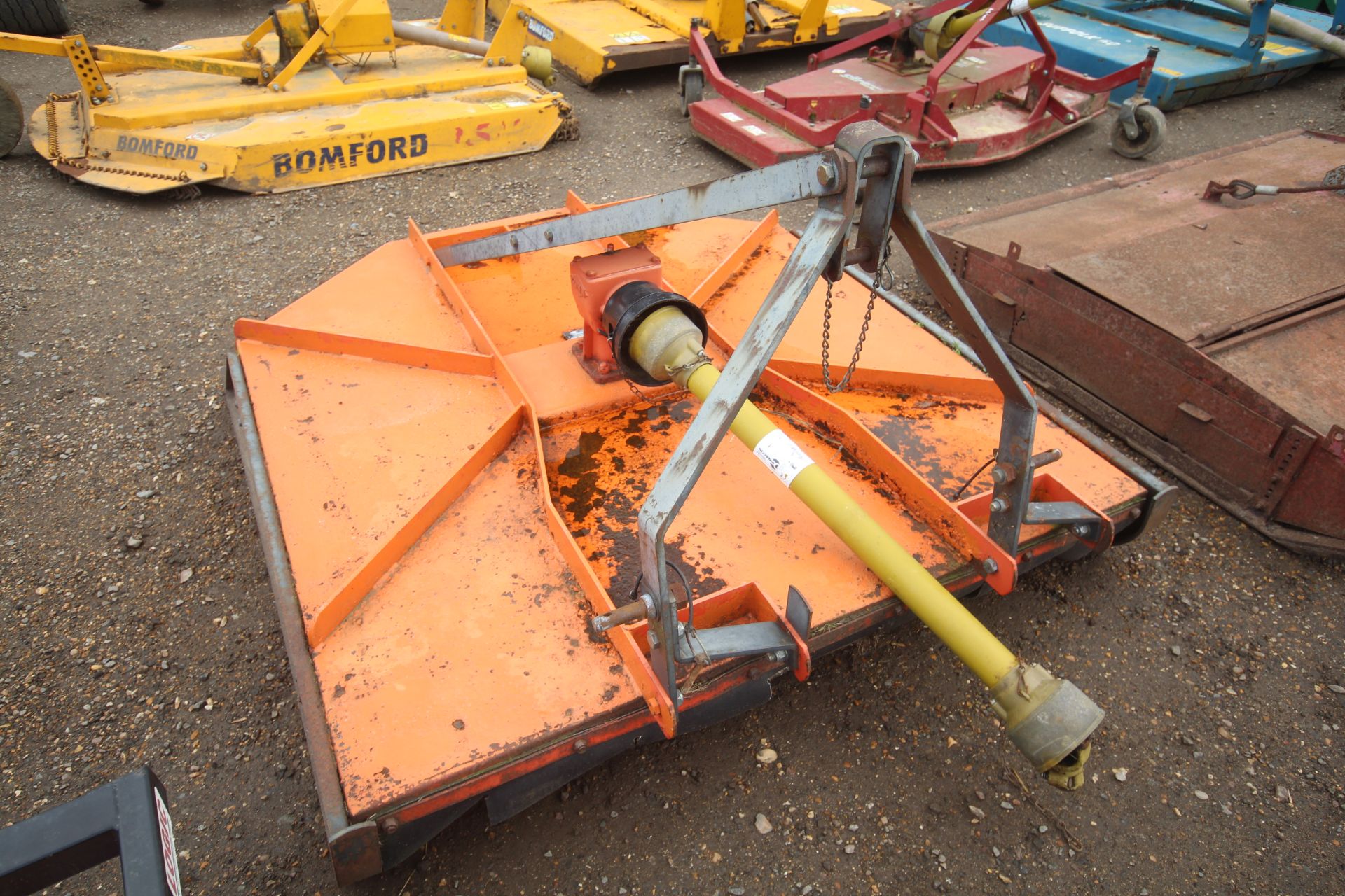 Kuhn skid mounted 5ft topper.