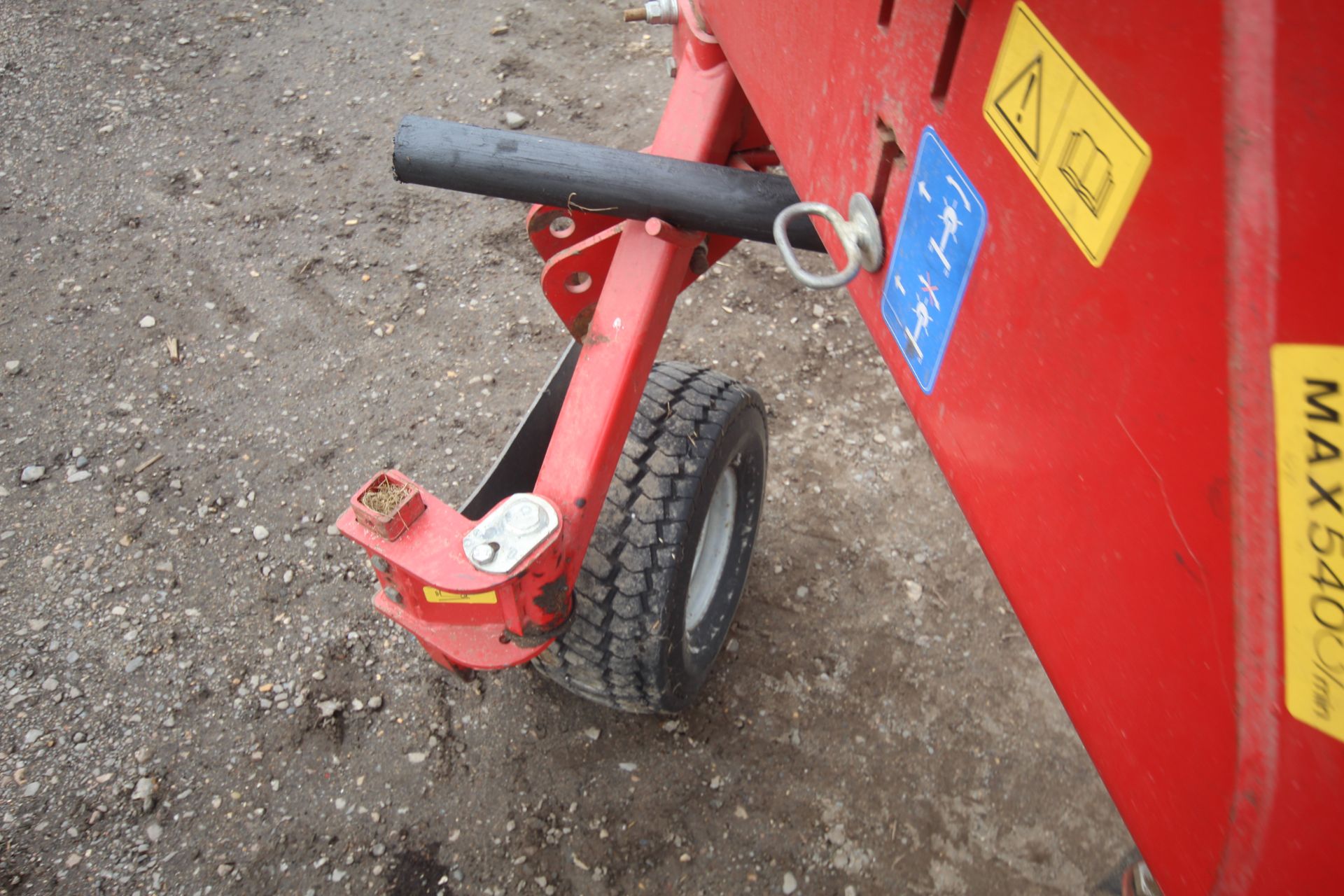 Lely Hibiscus 458S single rotor rake. Serial number 0003127837. V - Image 3 of 15