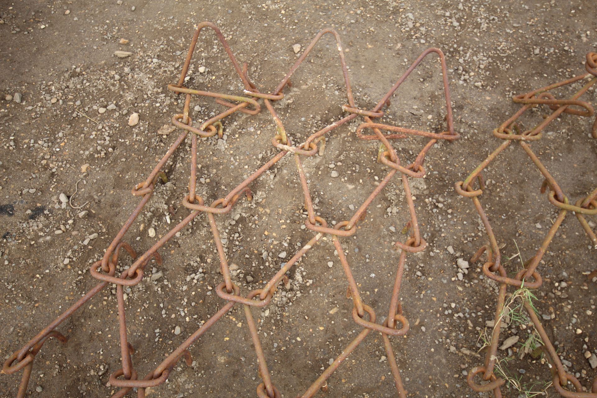 Set of chain harrows. V - Image 6 of 7