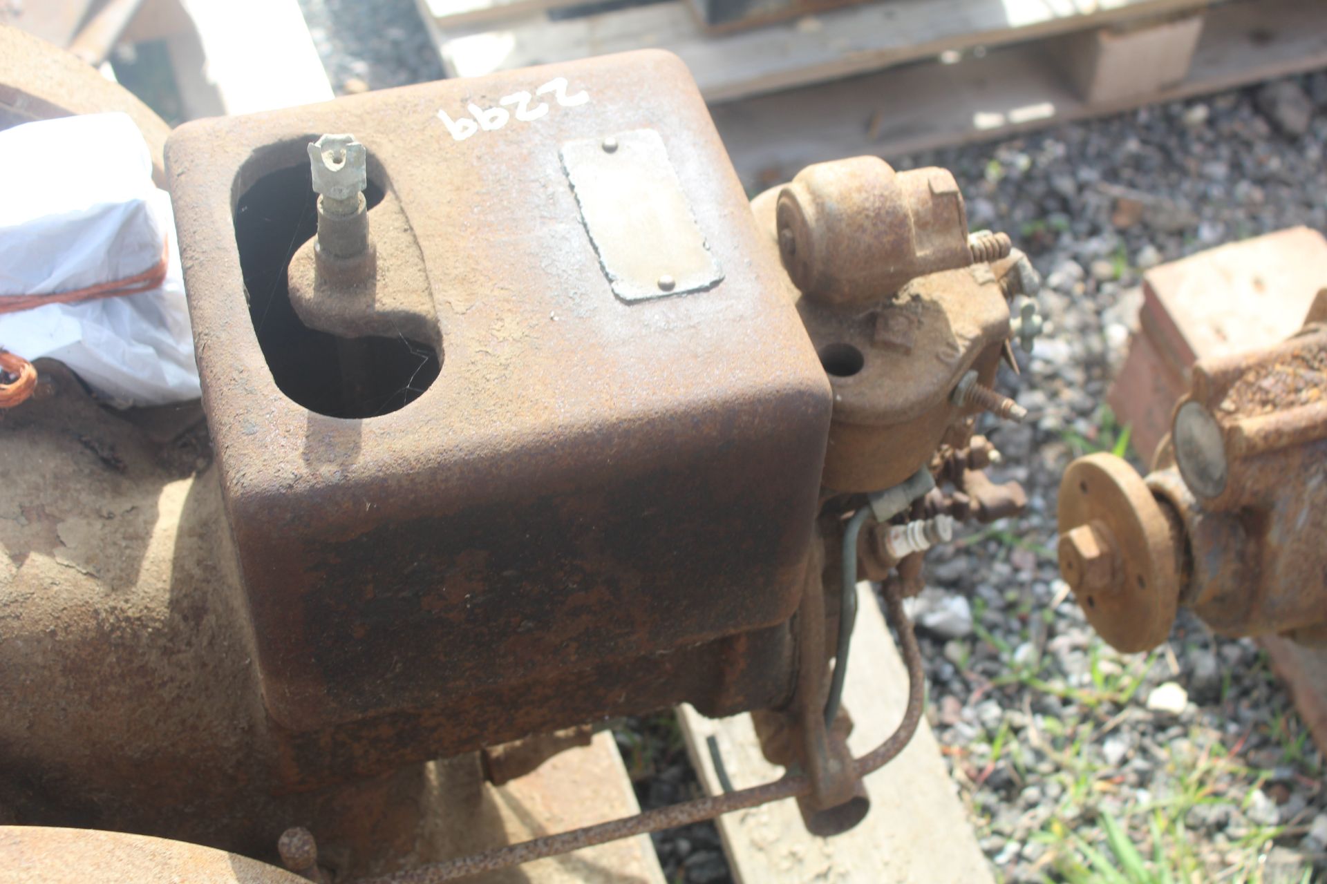 Stationary engine. For spares or repair. - Bild 6 aus 6