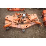 Kubota 7100 5ft mid mounted mower deck and brackets.