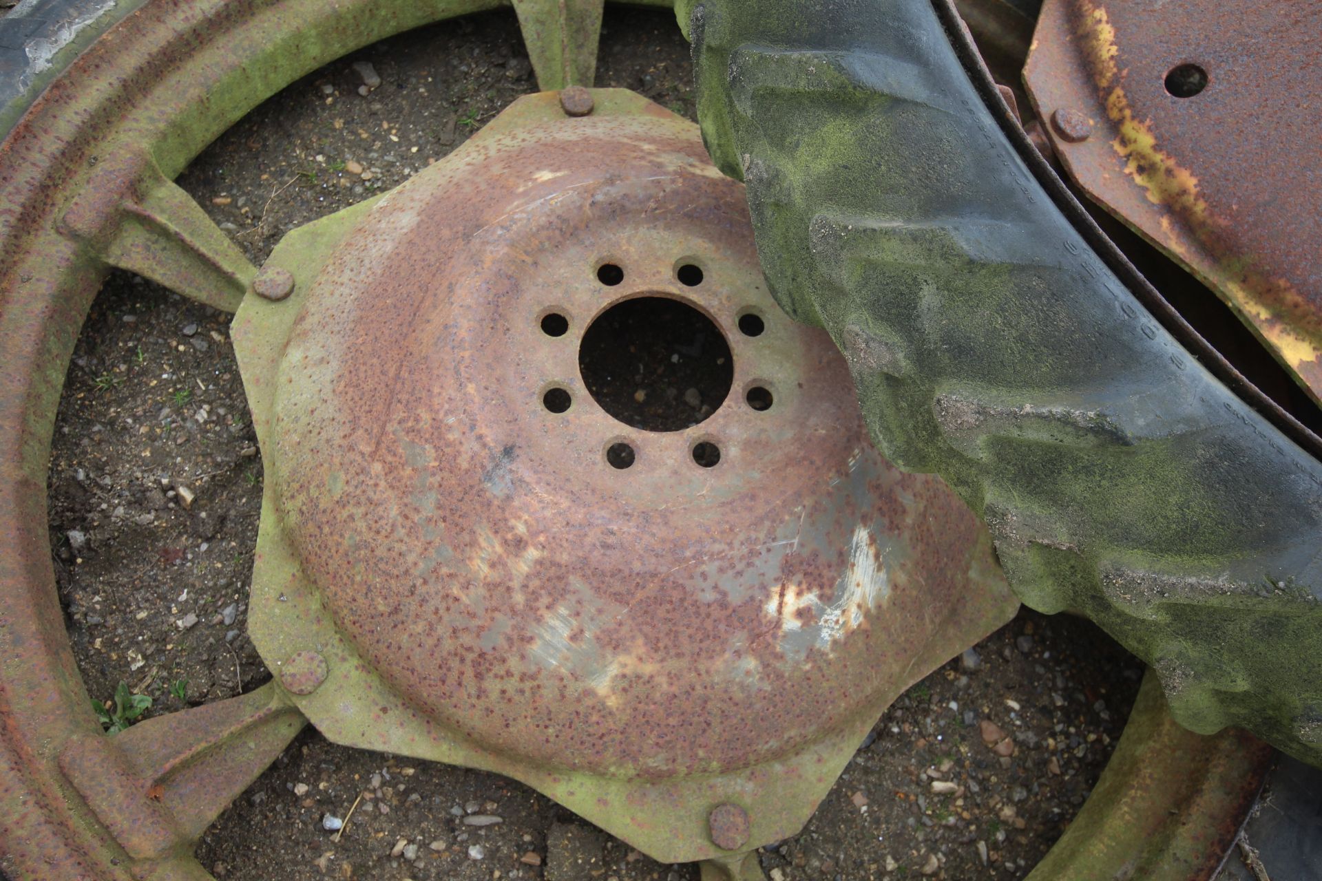 Massey Ferguson 6.00x36 rowcrop wheels and tyres. V - Image 4 of 4