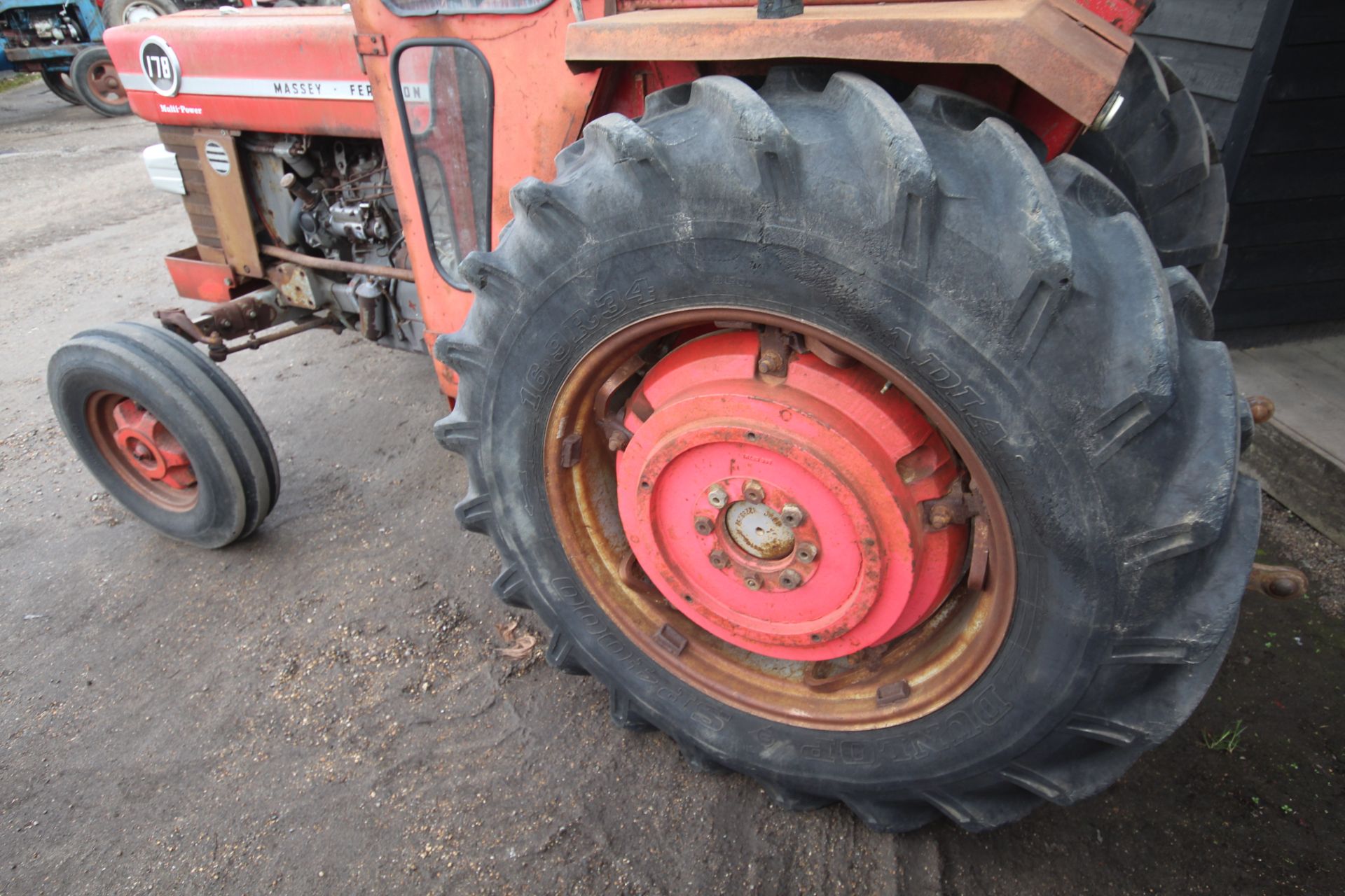 Massey Ferguson 178 Multi-Power 2WD tractor. Registration GWC 408H. Date of first registration 16/ - Bild 6 aus 56