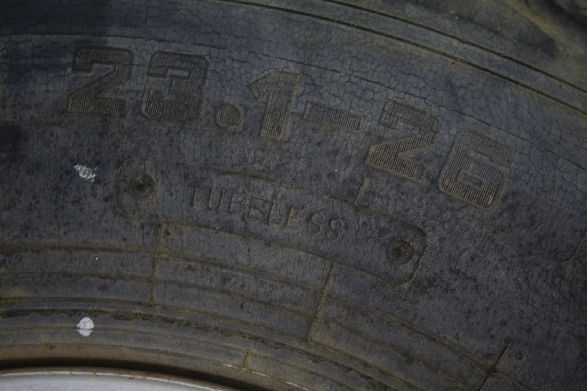 Set of turf wheels and tyres. Comprising 23.1-26 r - Image 10 of 10