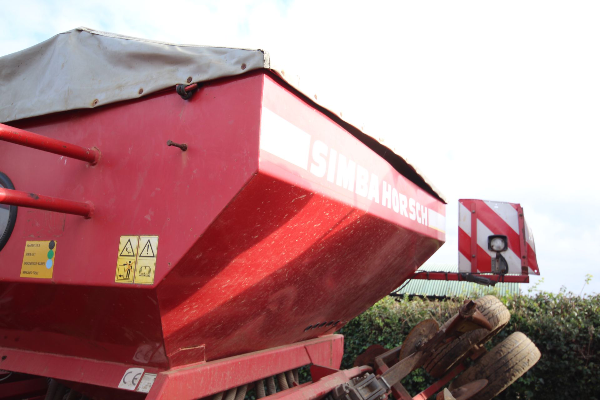 Horsch CO4 4m tine drill. With tramline, control box, various spares and manuals. V. - Bild 16 aus 54