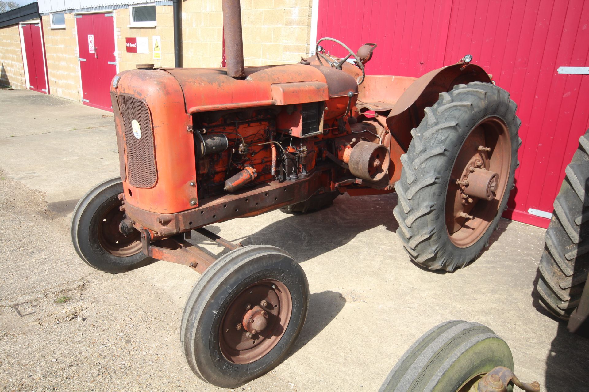 Nuffield DM4 2WD tractor. 1956. Serial number 13250. V
