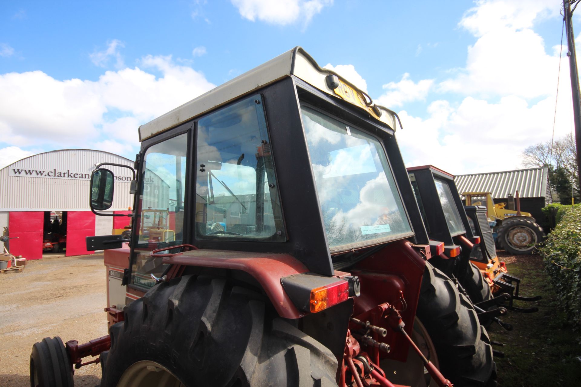 International Hydro 84 2WD tractor. Registration RGV 594W. Date of first registration 19/03/1981. - Image 4 of 62