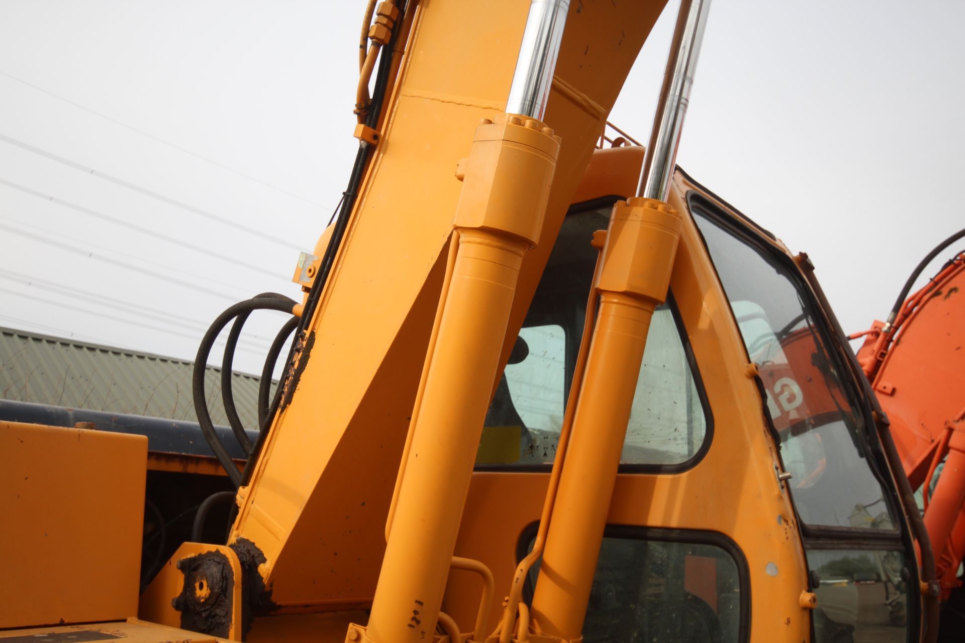 Hyundai Rolex 130 14T LCD-3 steel track excavator. Showing 4,963 hours. 20xx. With two buckets, twin - Image 14 of 70