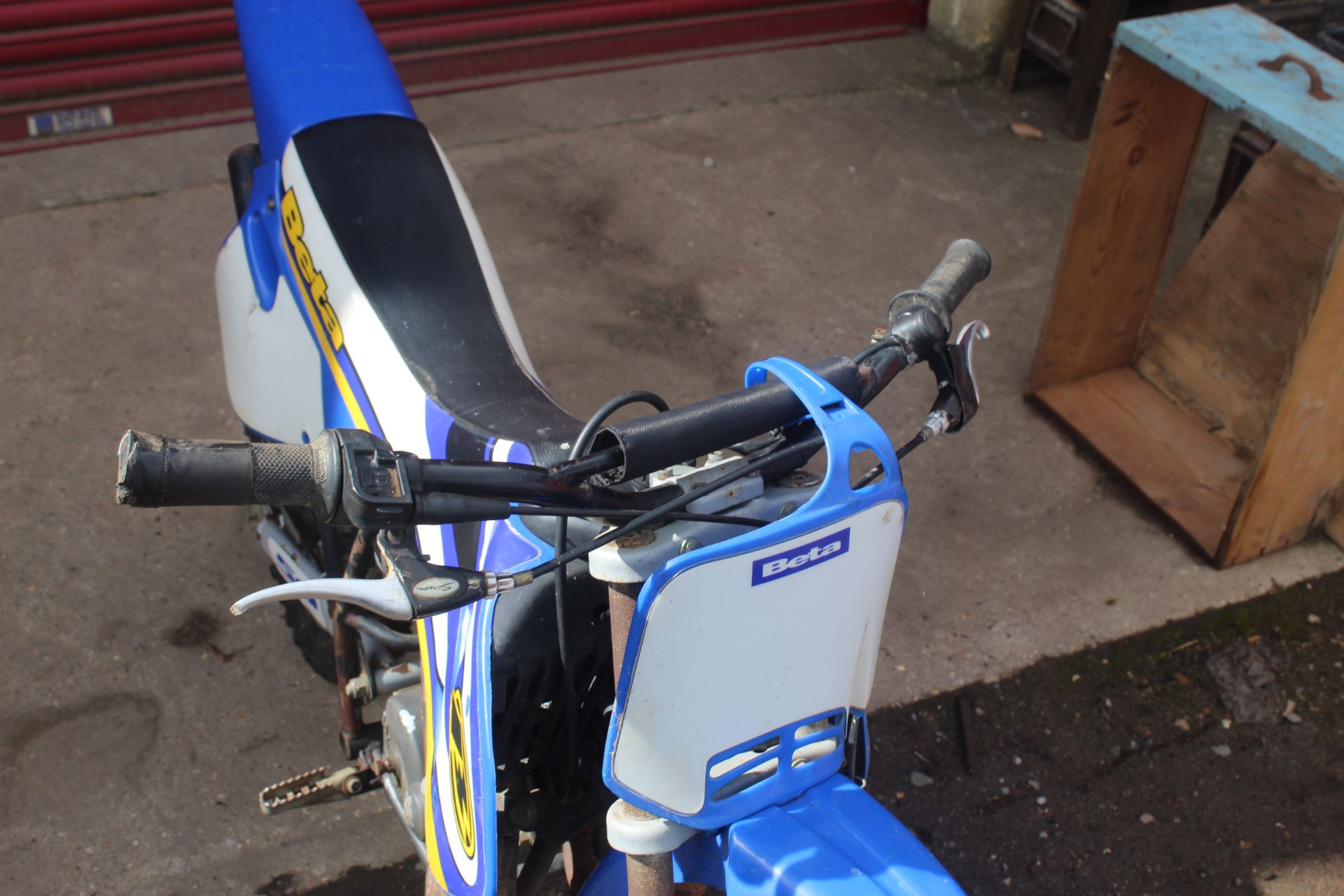 Beta Italian 50cc dirt bike. For spares or repair. V - Bild 3 aus 13