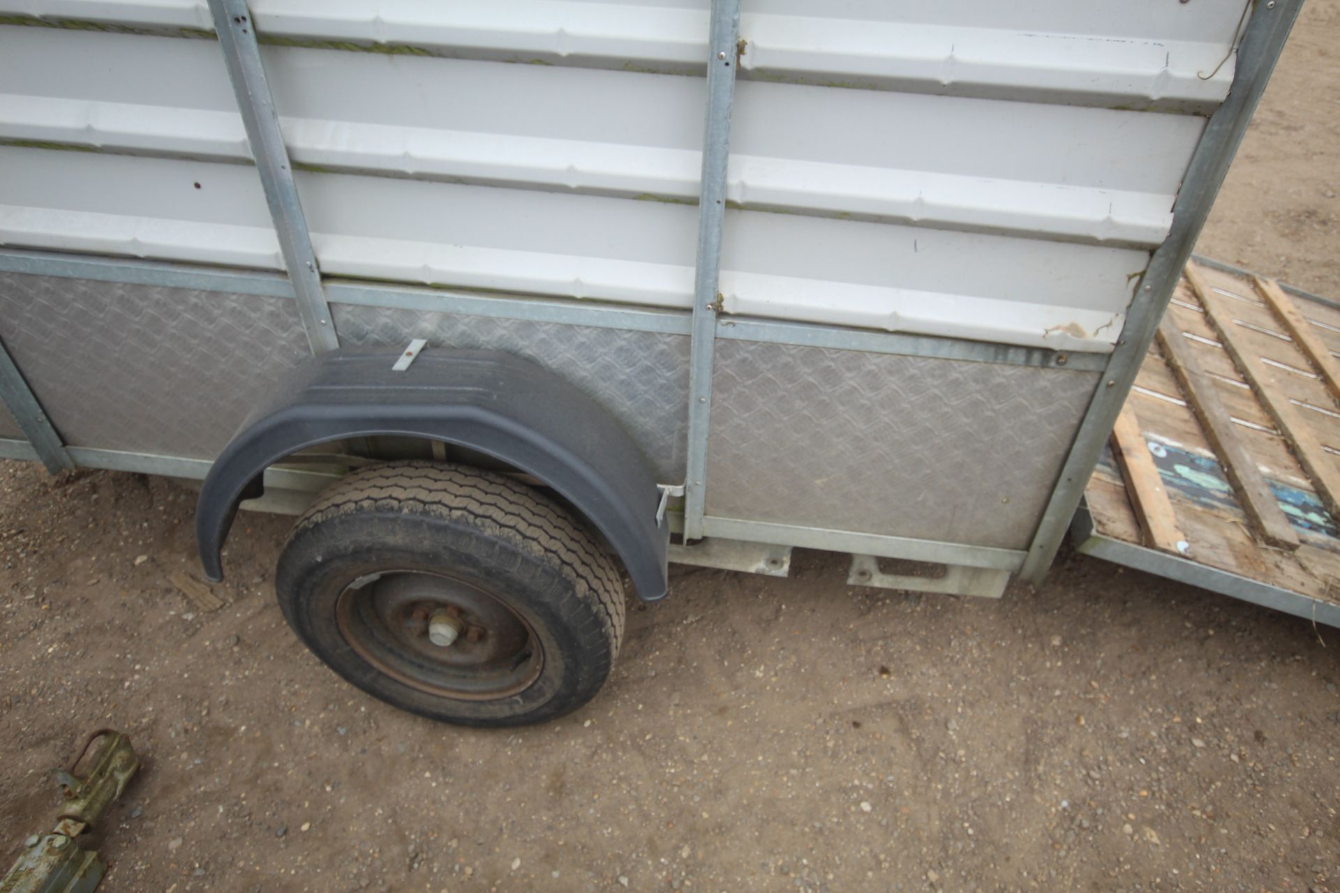 Home built single axle box trailer. - Image 19 of 29