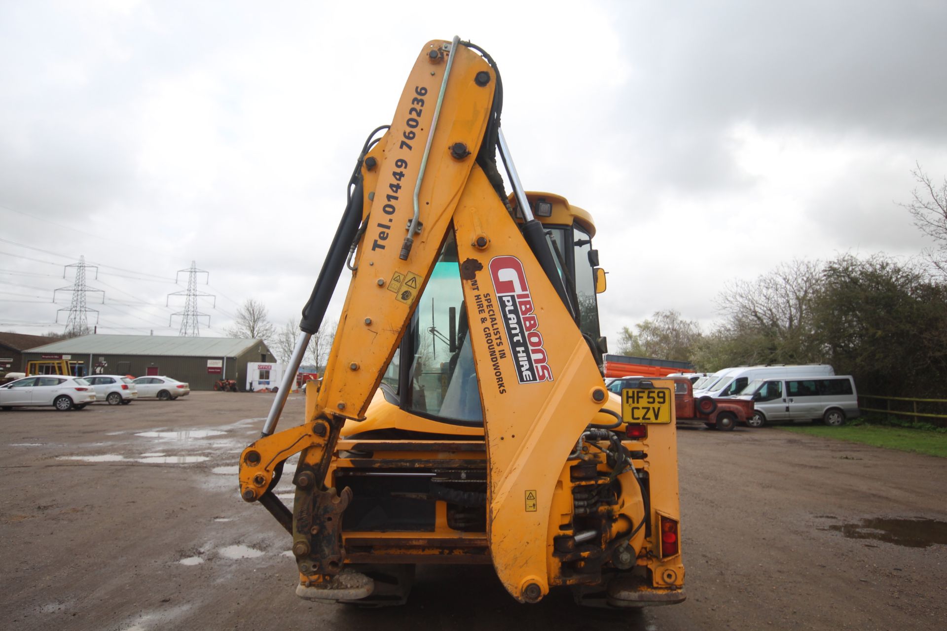 JCB P21 3CX Sitemaster backhoe loader. Registration HF59 CZV. Date of first registration 01/09/2009. - Image 4 of 76